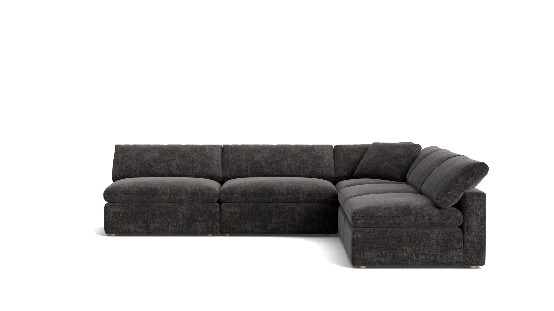 Movie Night™ 5-Piece Modular Sectional Open, Large, Truffle_image