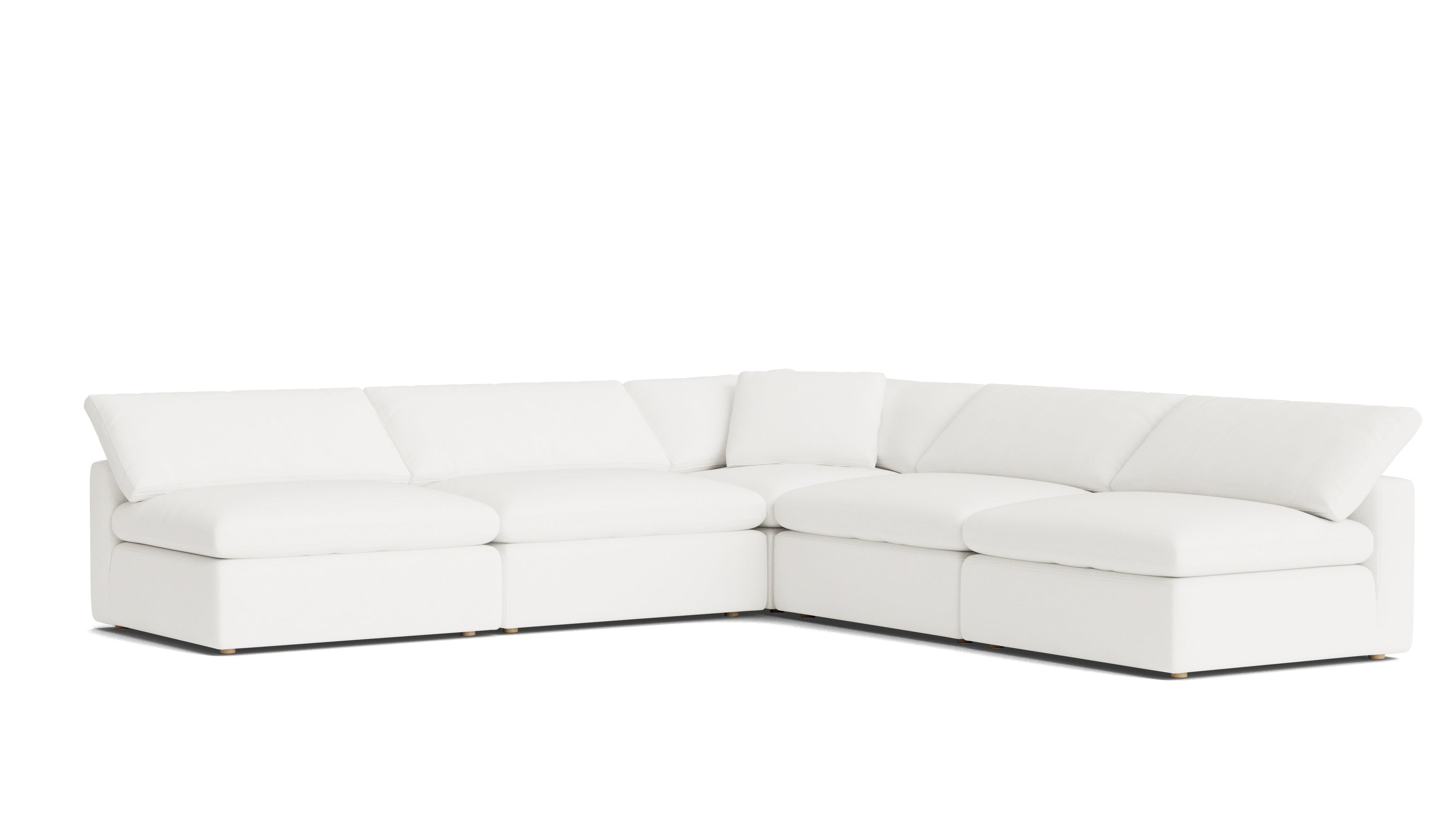 Movie Night™ 5-Piece Modular Sectional Open, Large, Brie