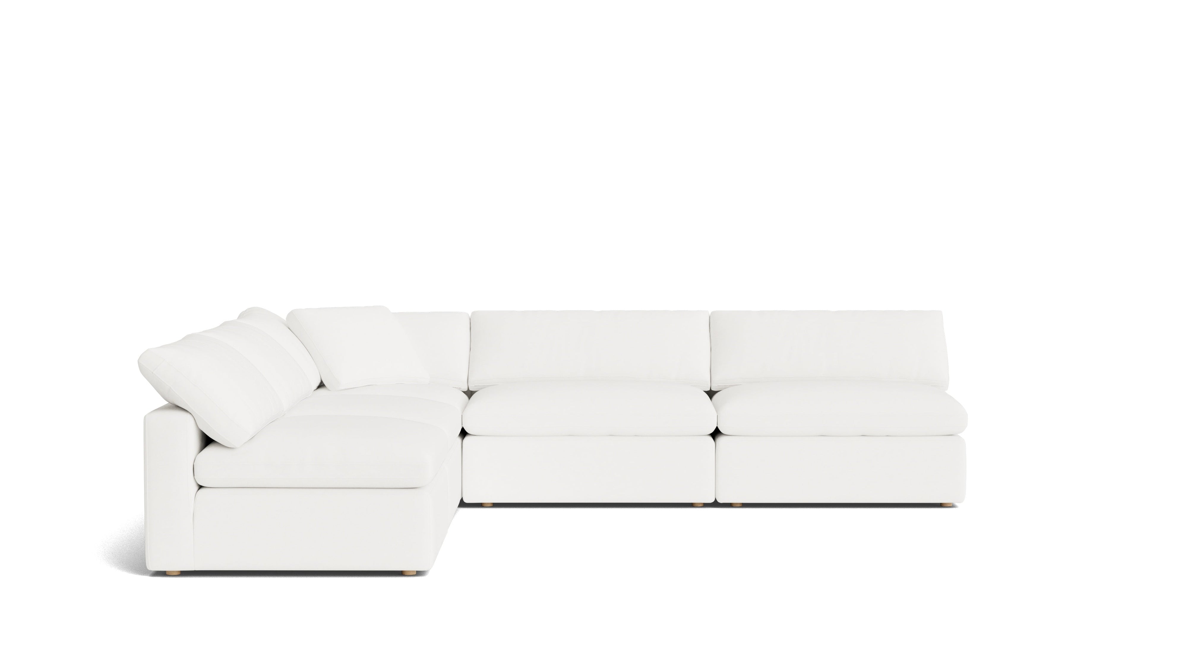 Movie Night™ 5-Piece Modular Sectional Open, Large, Brie