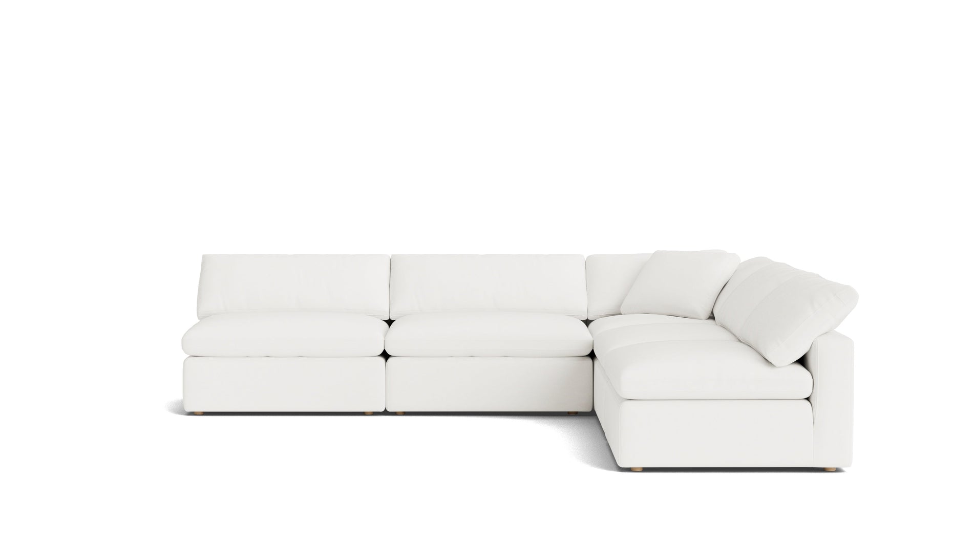 Movie Night™ 5-Piece Modular Sectional Open, Large, Brie_image