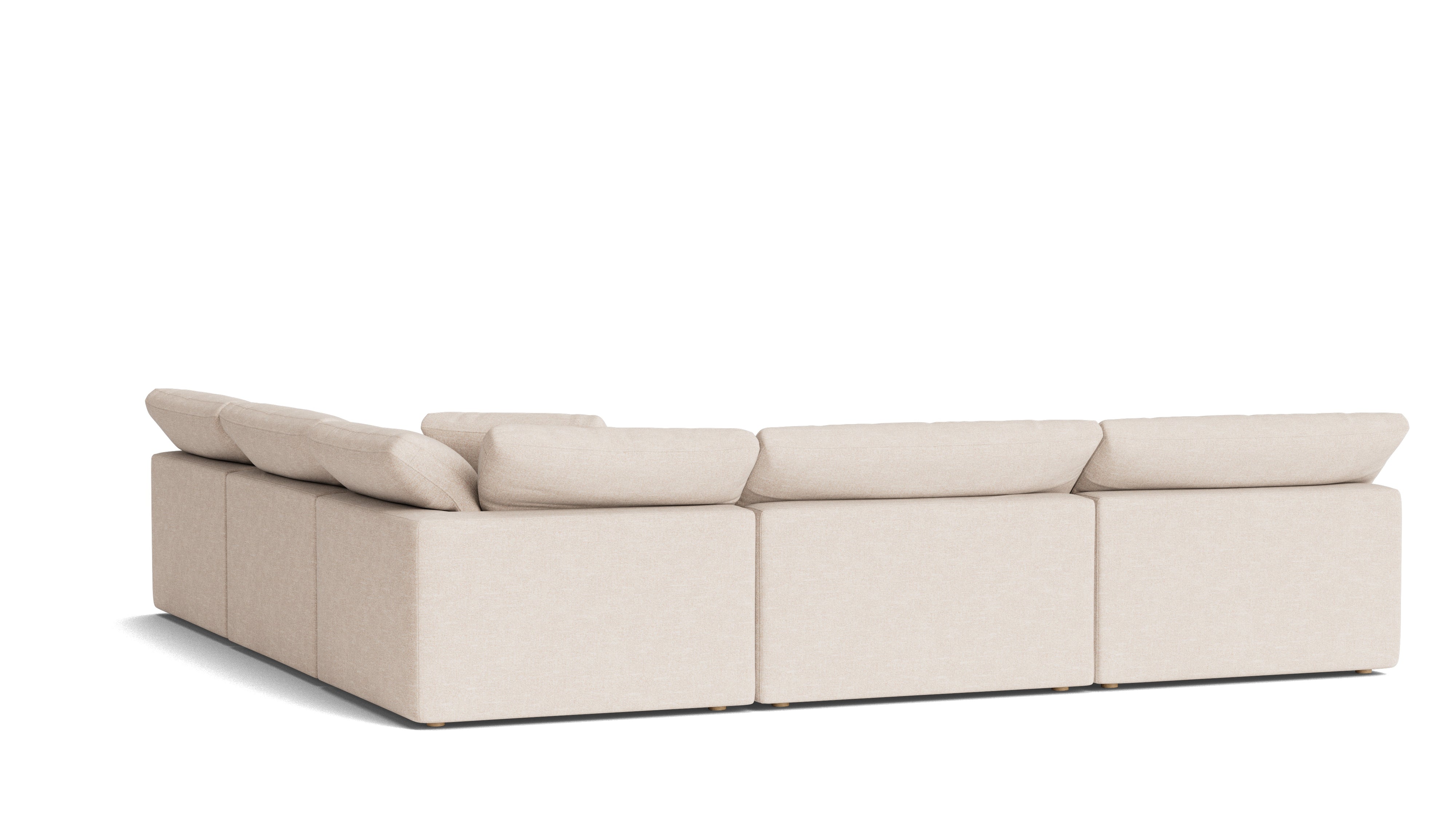 Movie Night™ 5-Piece Modular Sectional Open, Large, Sunbeam