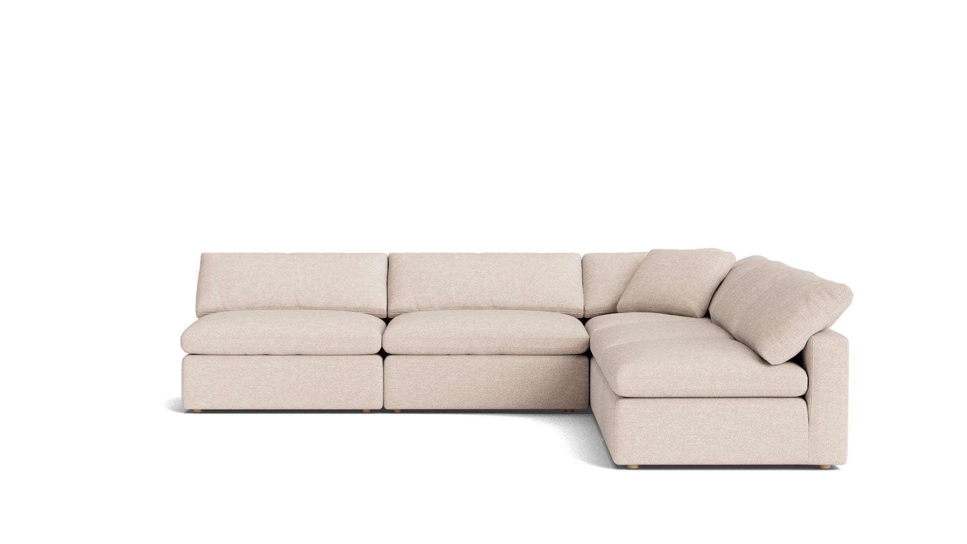 Movie Night™ 5-Piece Modular Sectional Open, Large, Sunbeam_image