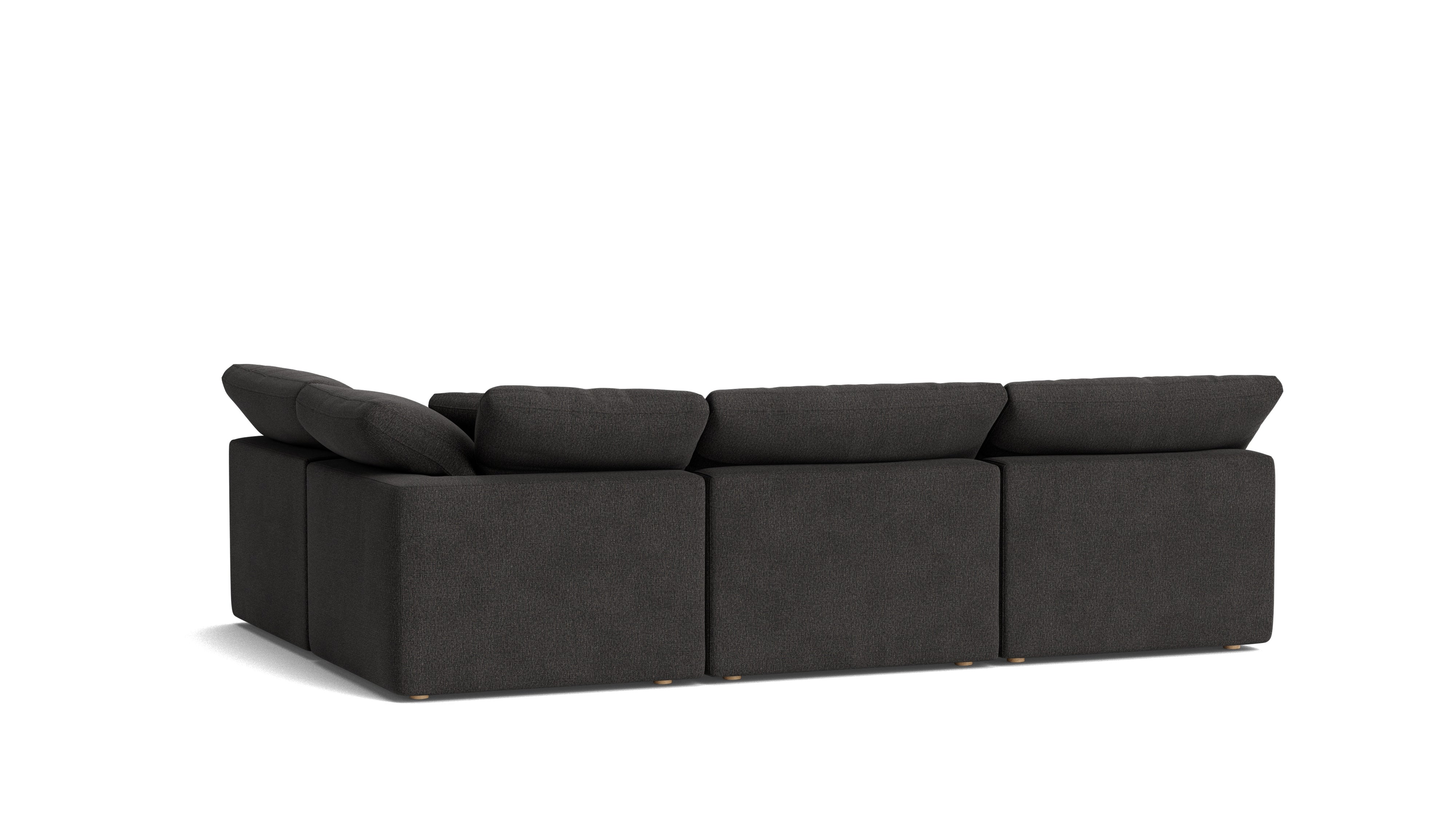 Movie Night™ 4 - Piece Modular Sectional Open, Standard, Dark Shadow - Sundays CompanySEC-YJ-926-025