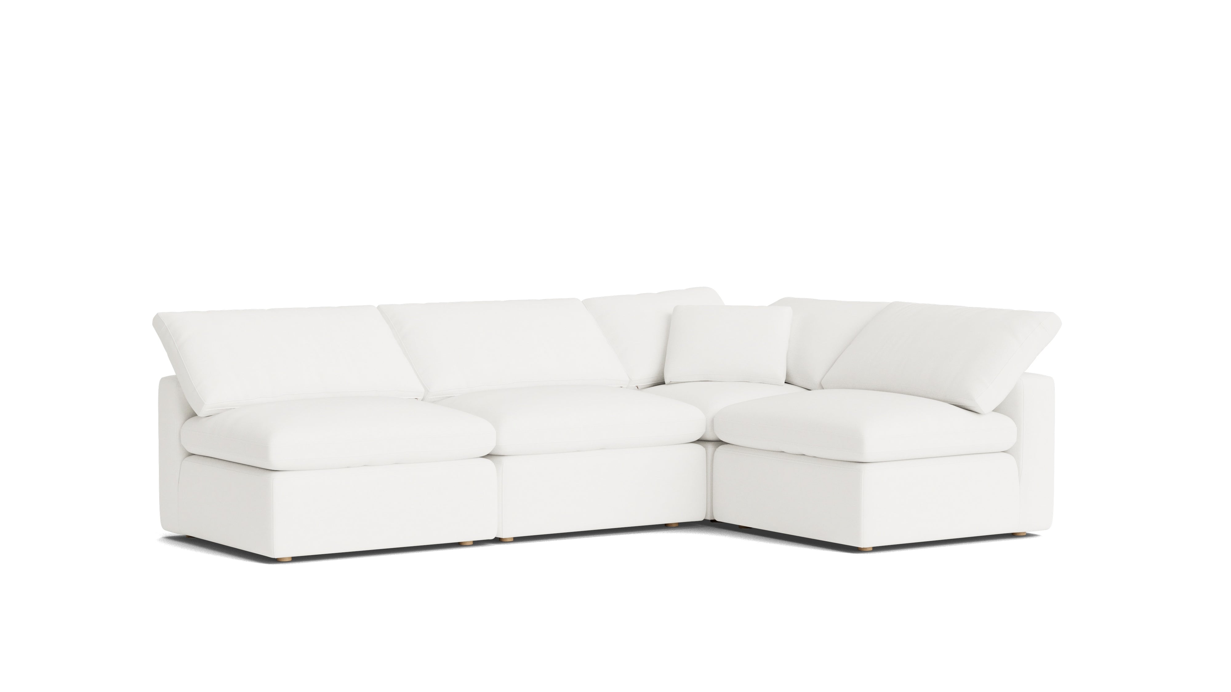 Movie Night™ 4 - Piece Modular Sectional Open, Standard, Brie - Sundays CompanySEC-YJ-926-037