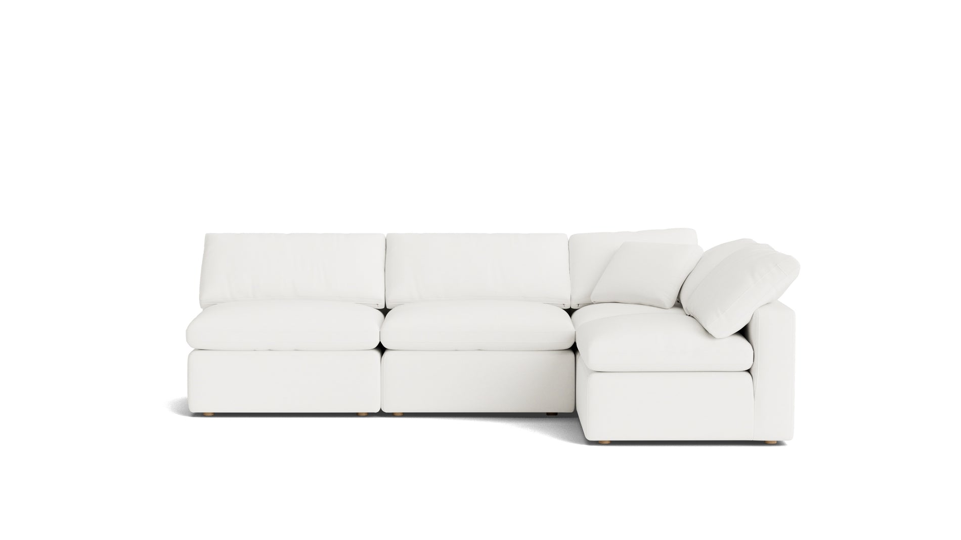 Movie Night™ 4-Piece Modular Sectional Open, Standard, Brie_image