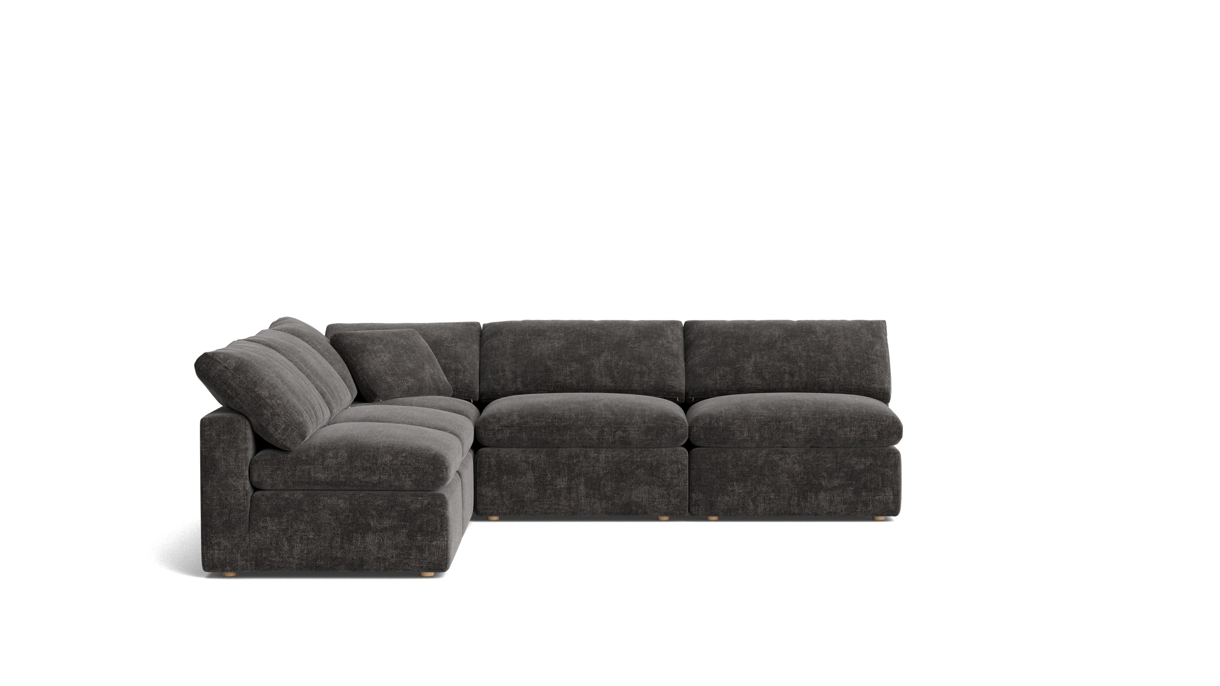 Movie Night™ 5 - Piece Modular Sectional Open, Standard, Truffle - Sundays CompanySEC-YJ-927-003