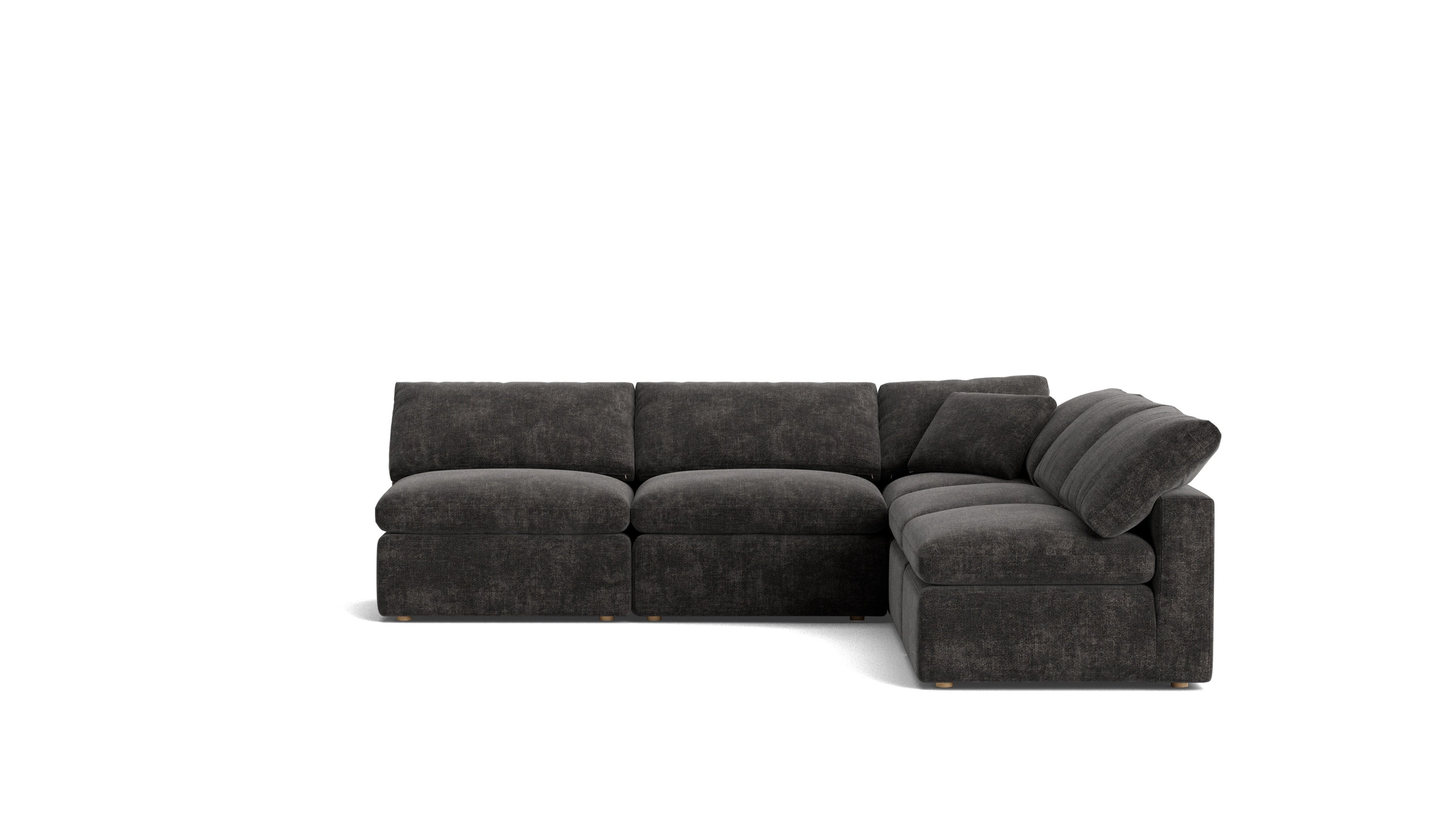 Movie Night™ 5-Piece Modular Sectional Open, Standard, Truffle
