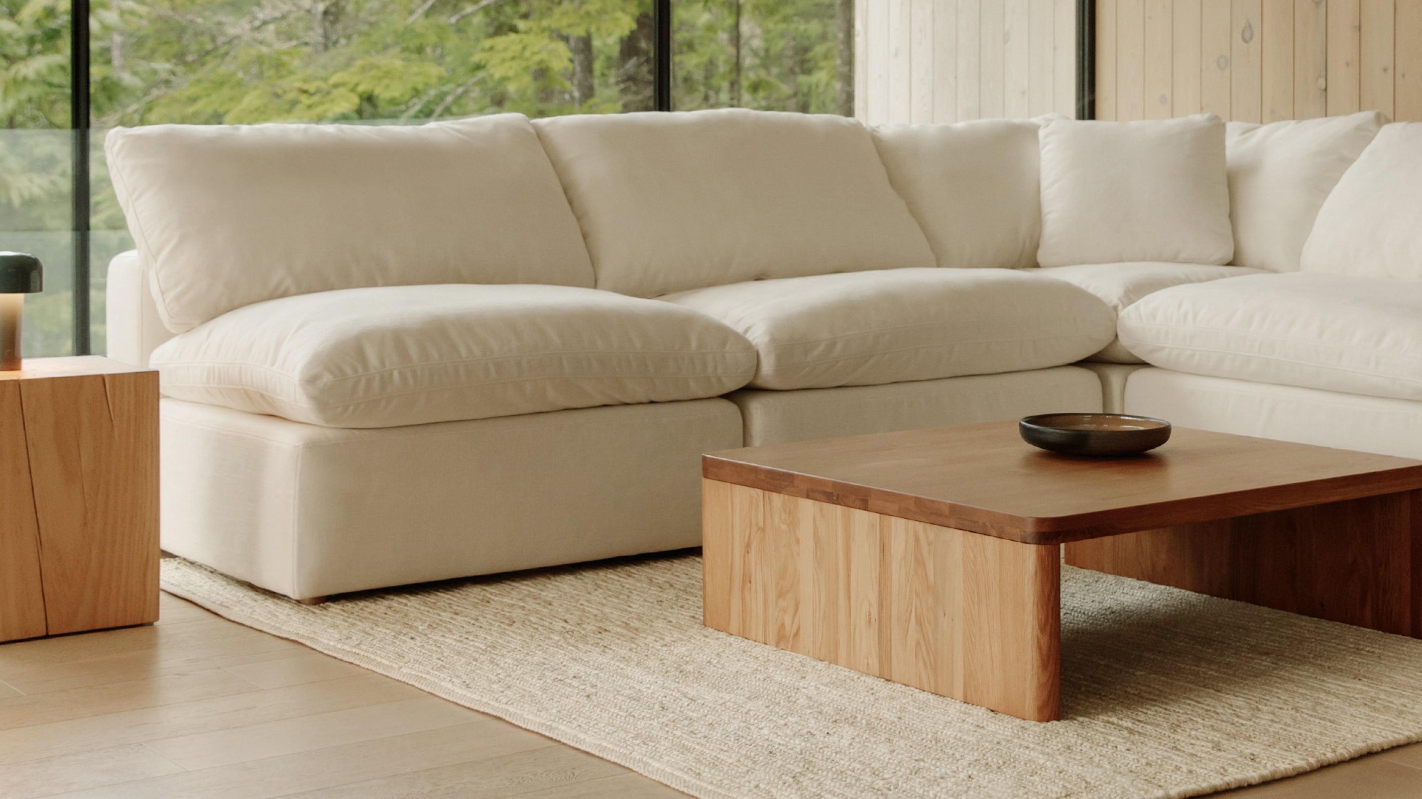 Movie Night™ 5-Piece Modular Sectional Open, Standard, Newport Stripe
