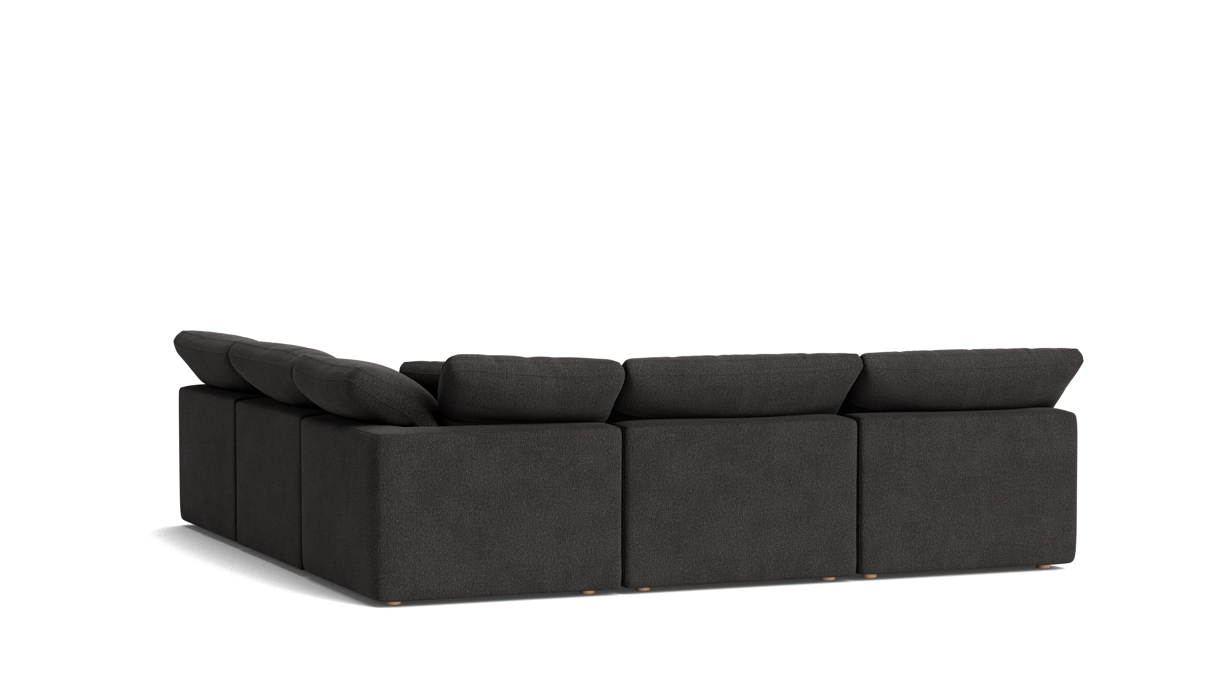 Movie Night™ 5 - Piece Modular Sectional Open, Standard, Dark Shadow - Sundays CompanySEC-YJ-927-025