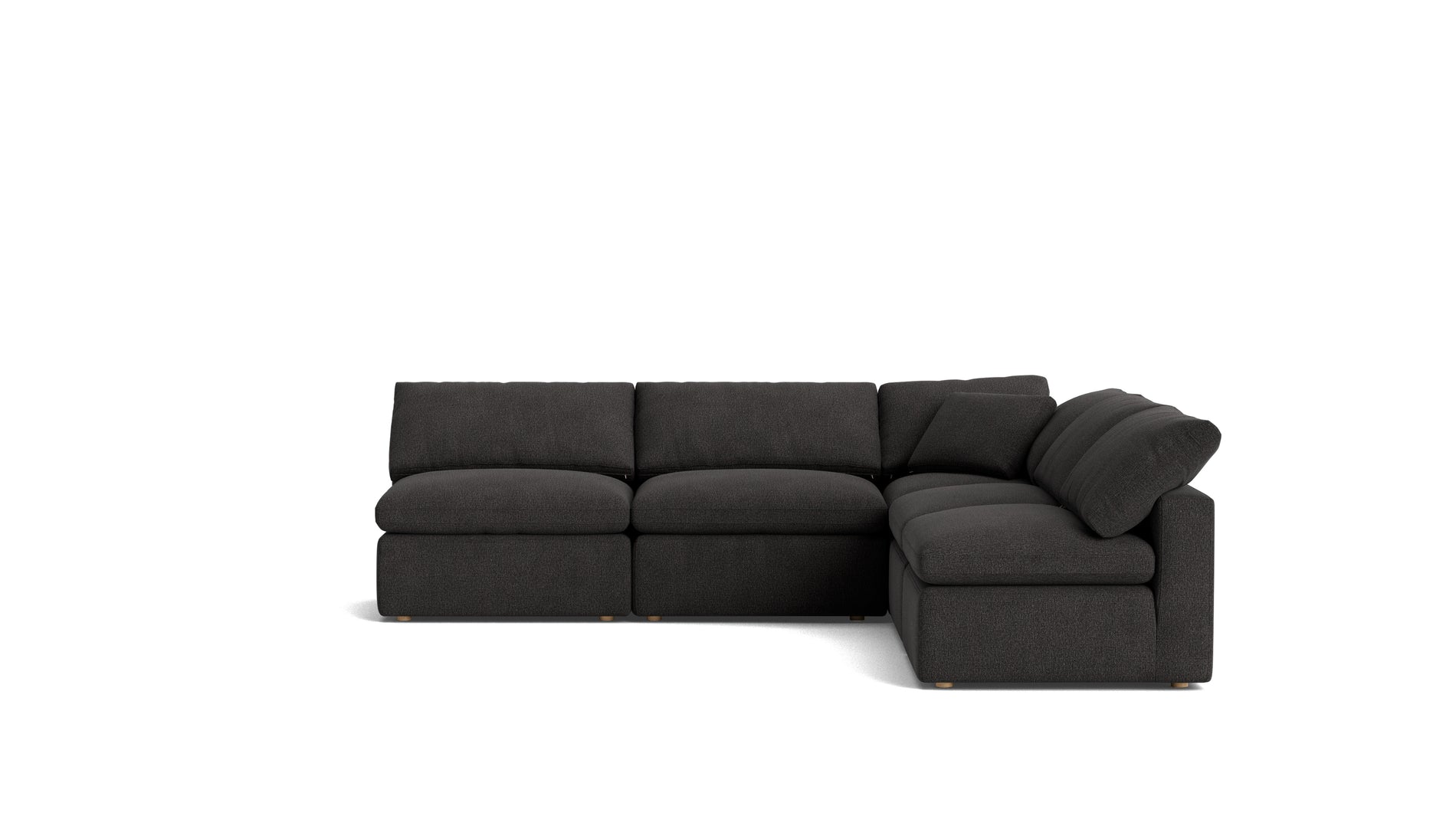 Movie Night™ 5-Piece Modular Sectional Open, Standard, Dark Shadow_image