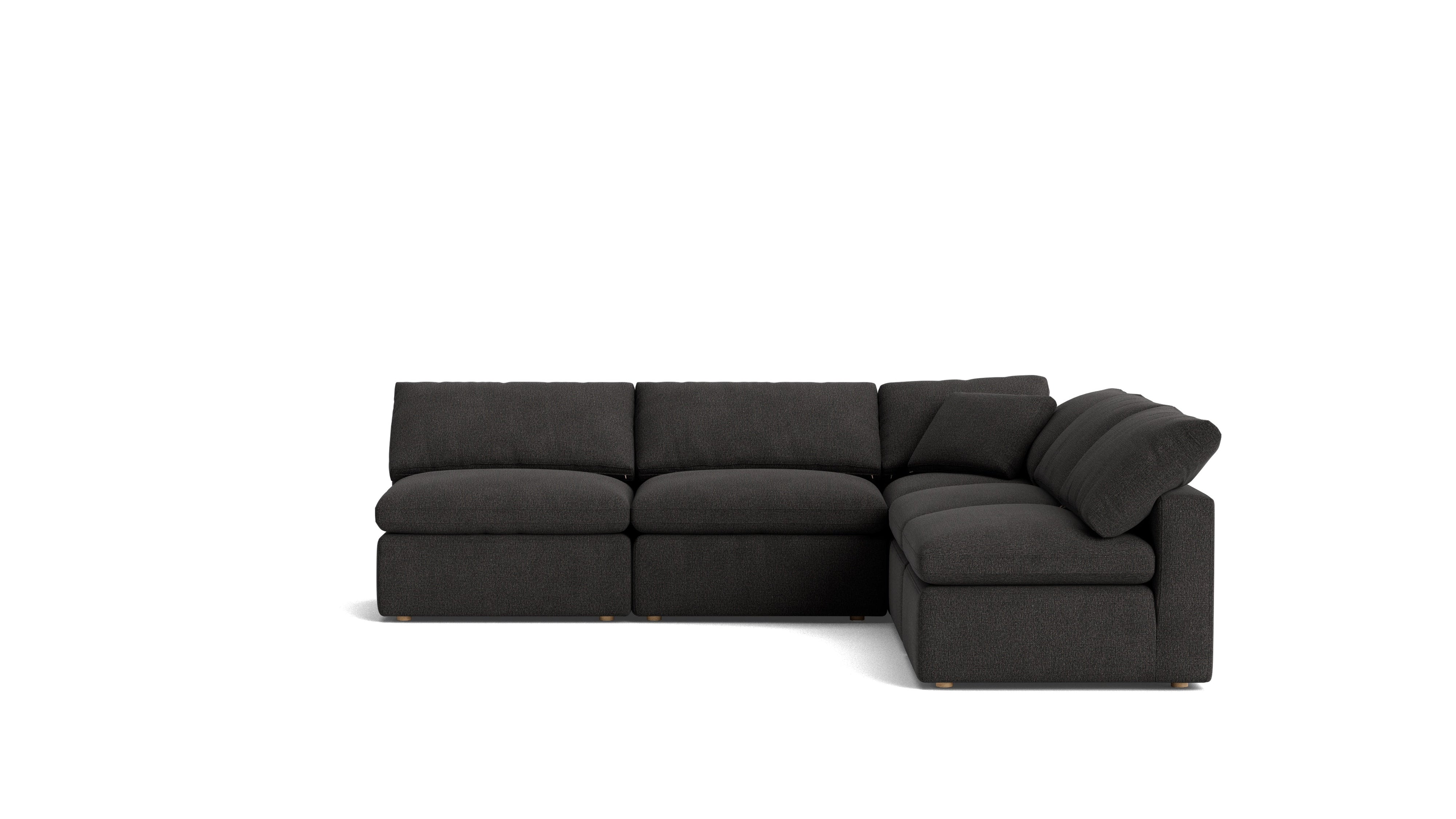 Movie Night™ 5-Piece Modular Sectional Open, Standard, Dark Shadow
