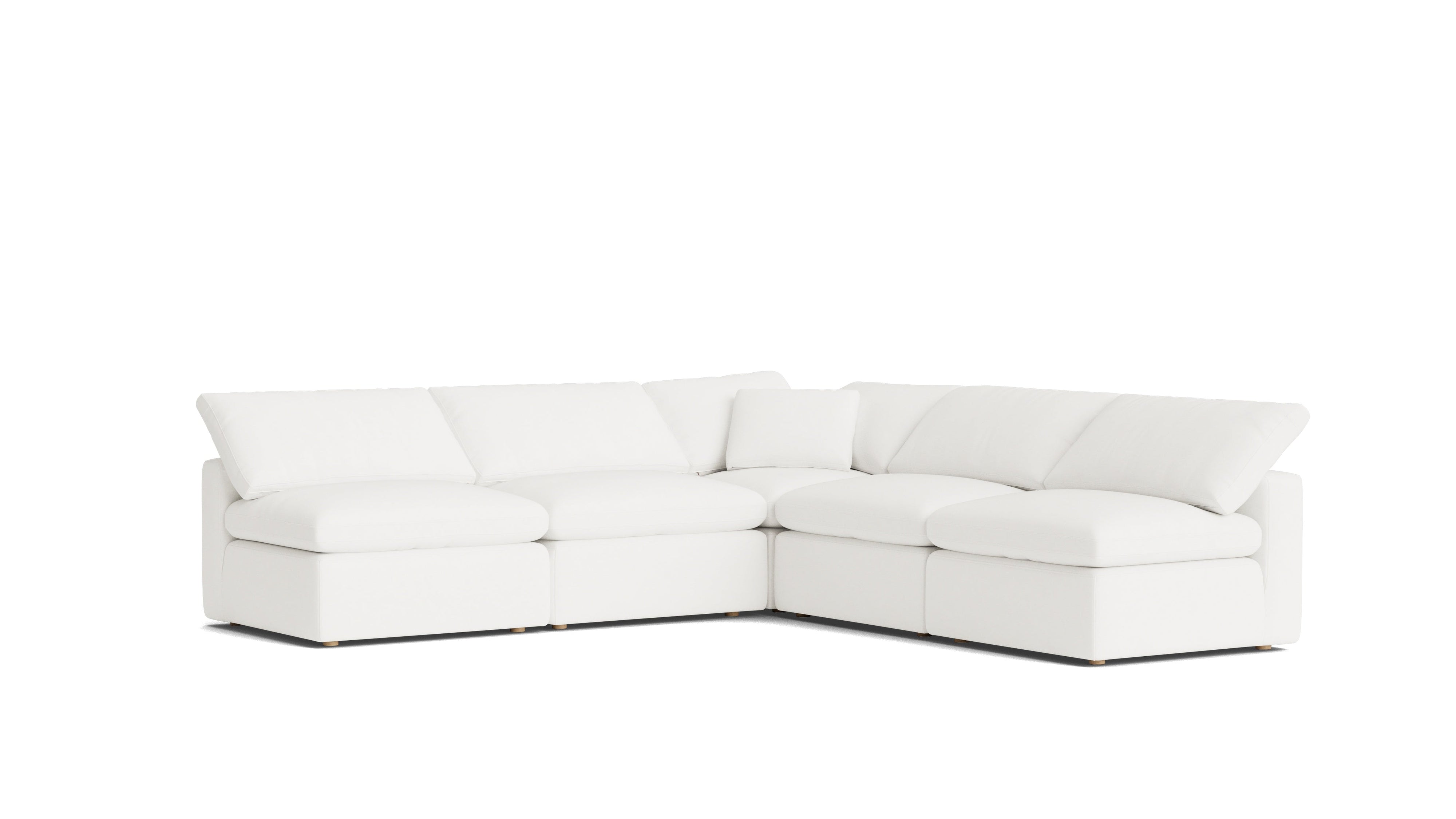 Movie Night™ 5-Piece Modular Sectional Open, Standard, Brie