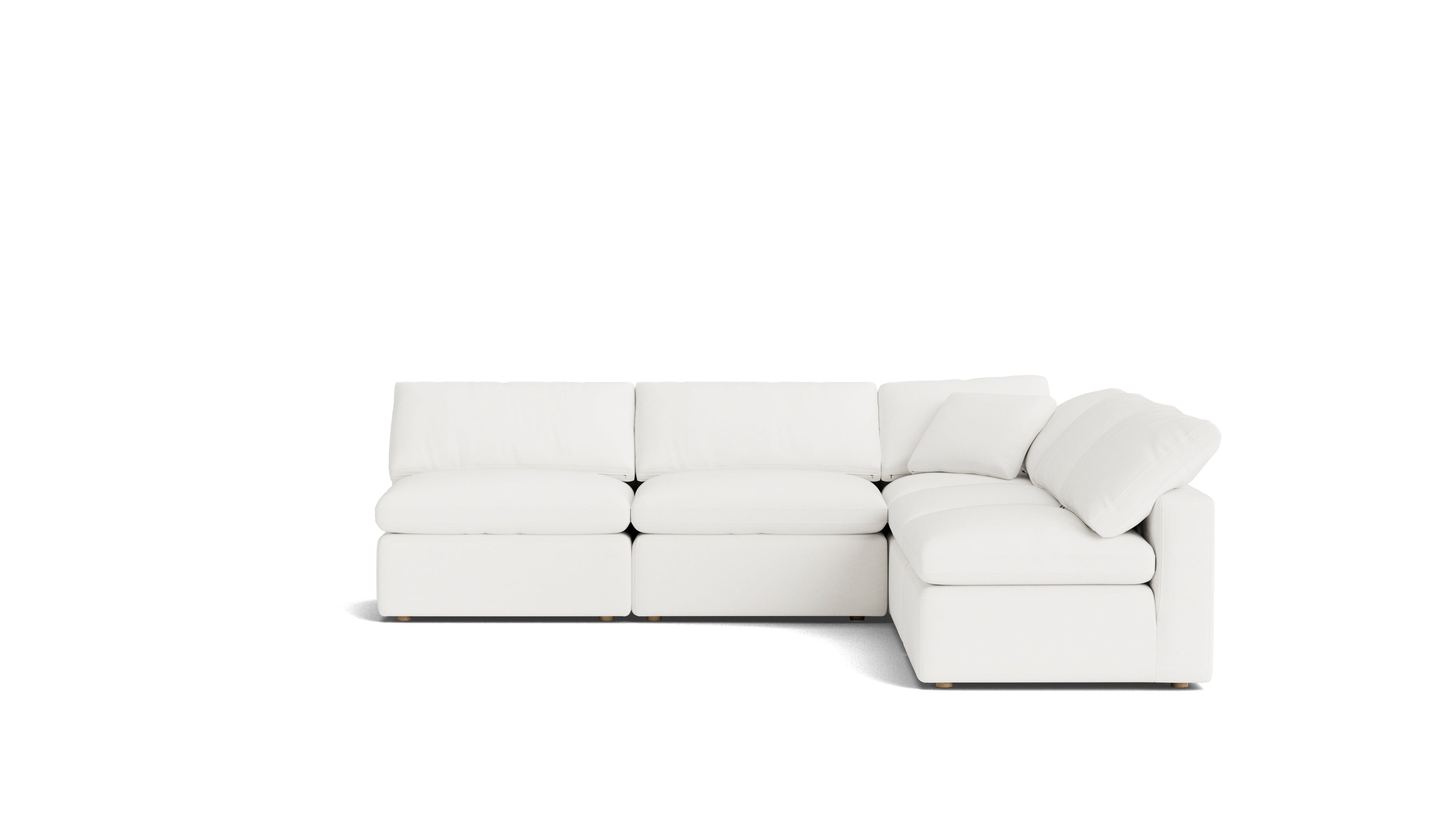 Movie Night™ 5-Piece Modular Sectional Open, Standard, Brie