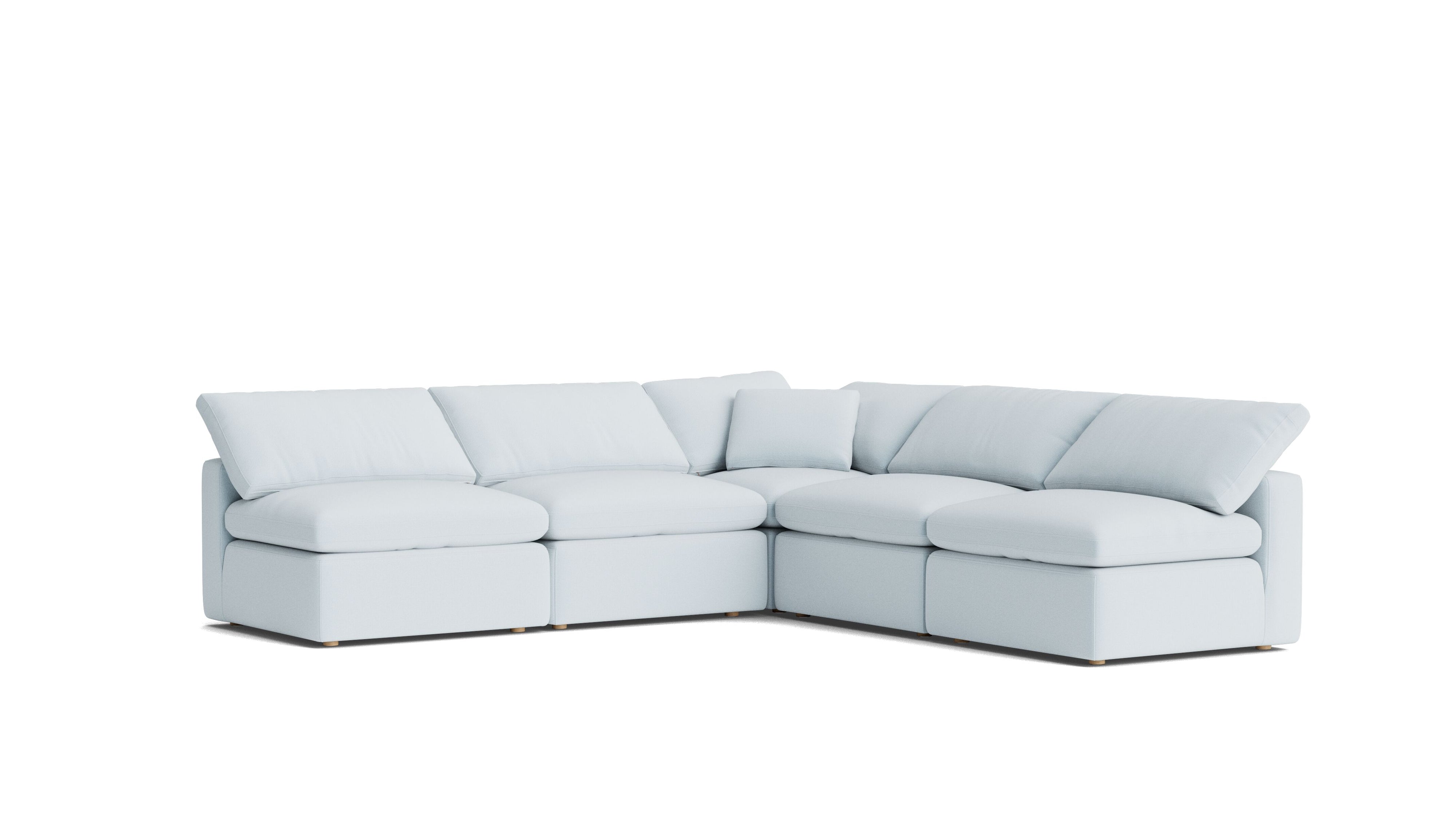 Movie Night™ 5-Piece Modular Sectional Open, Standard, Cove