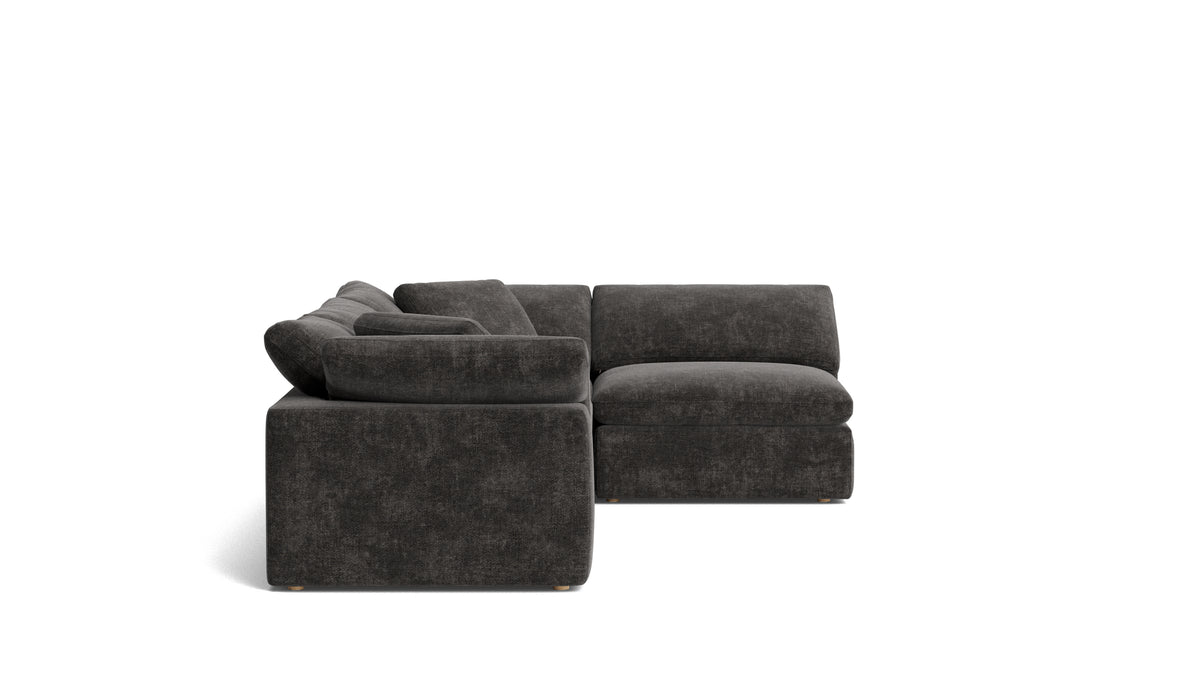 Movie Night™ 4-Piece Modular Sectional Armless, Large, Truffle