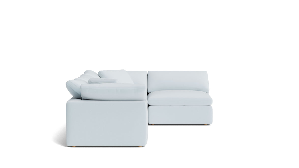 Movie Night™ 4-Piece Modular Sectional Armless, Large, Cove