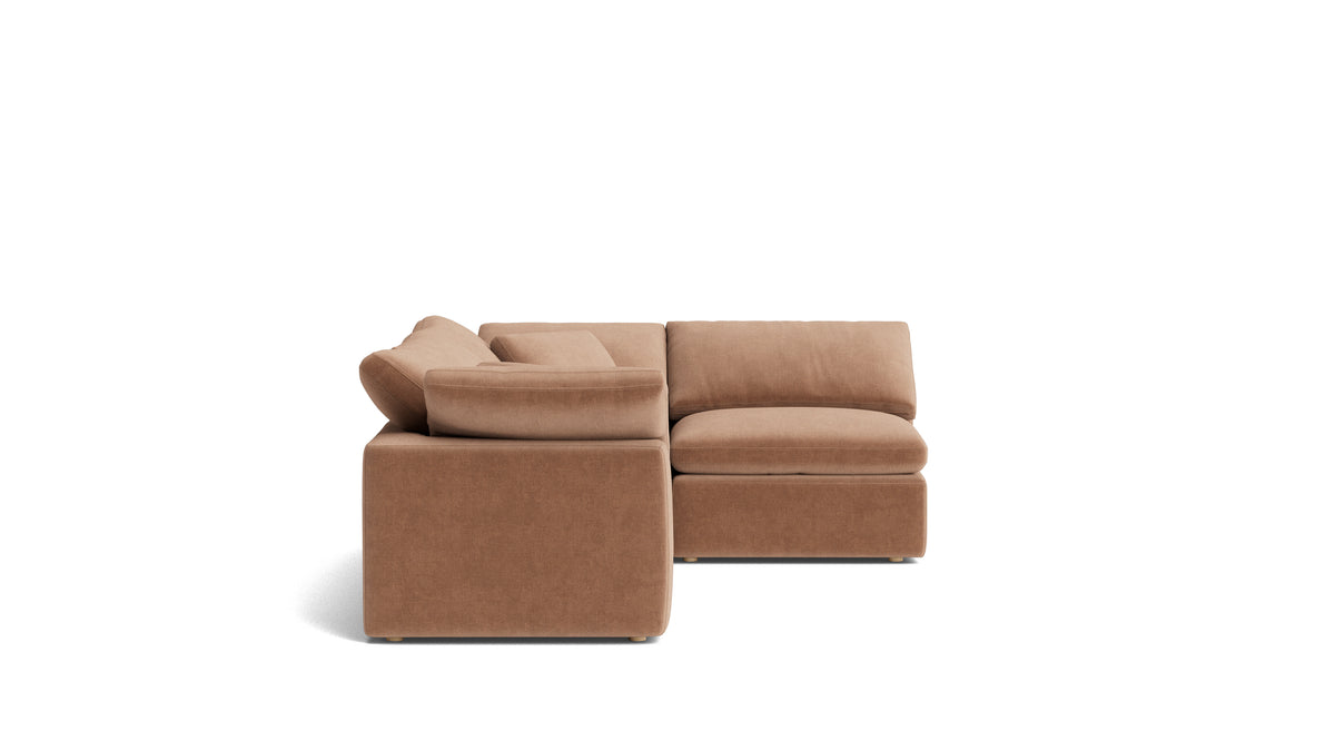 Movie Night™ 4-Piece Modular Sectional Armless, Standard, Spice — alternate view
