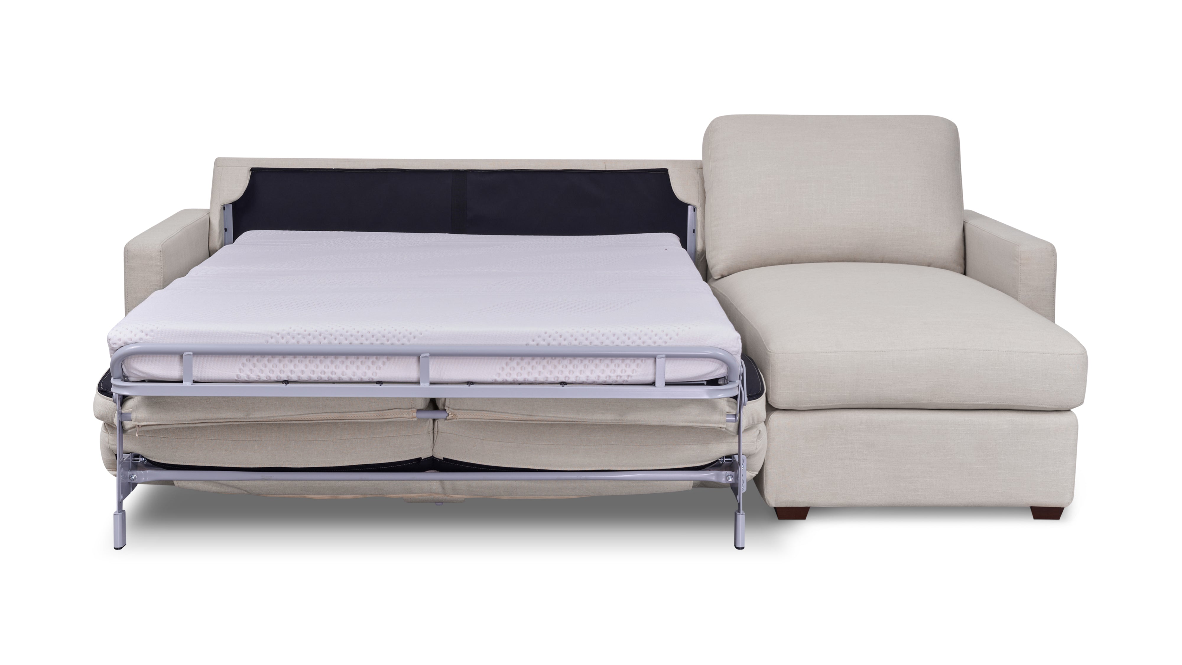 Sleep Over Sofa Bed Sectional (Left or Right), Full, Clay - Sundays CompanySFB-YJ-001-015-0