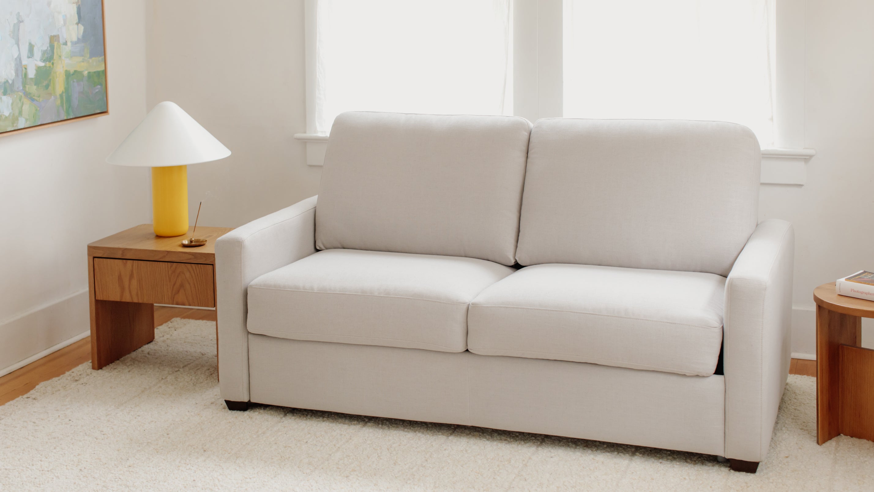 Sleep Over Sofa Bed, Queen, Clay