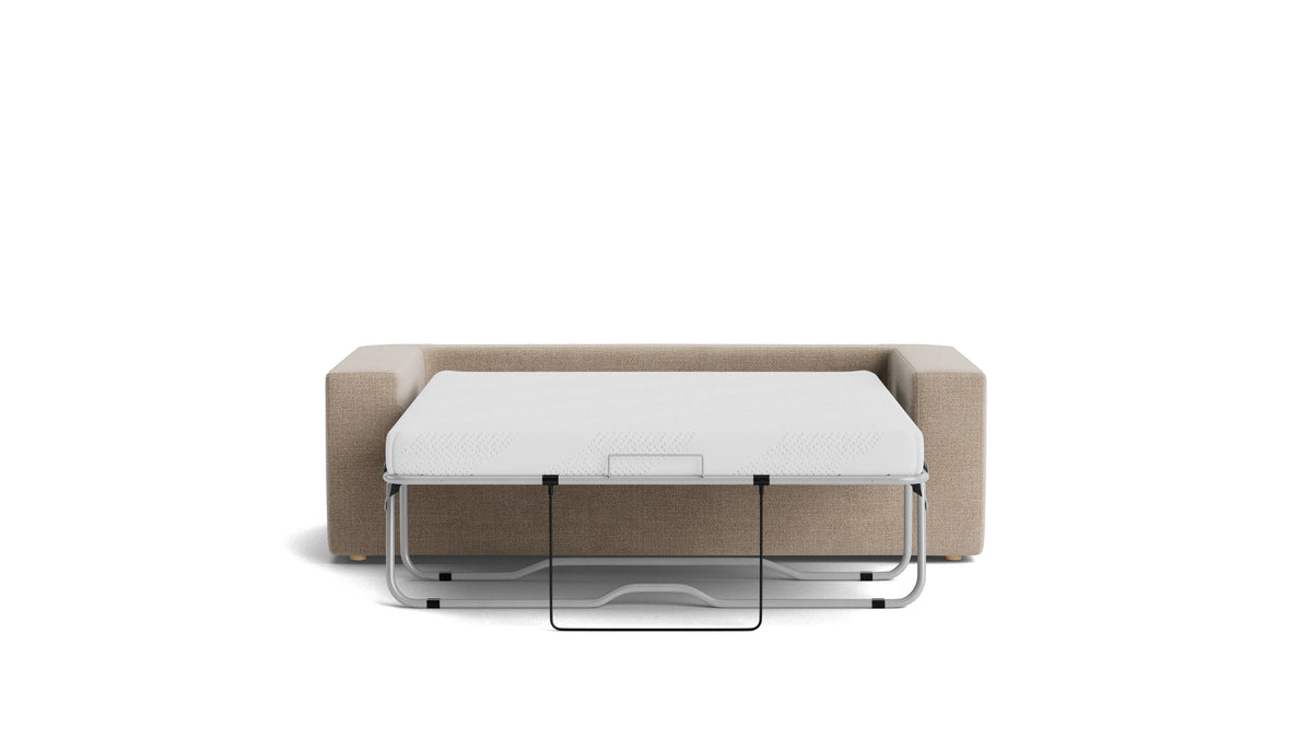 Movie Night™ Sofa Bed, Queen, Champagne