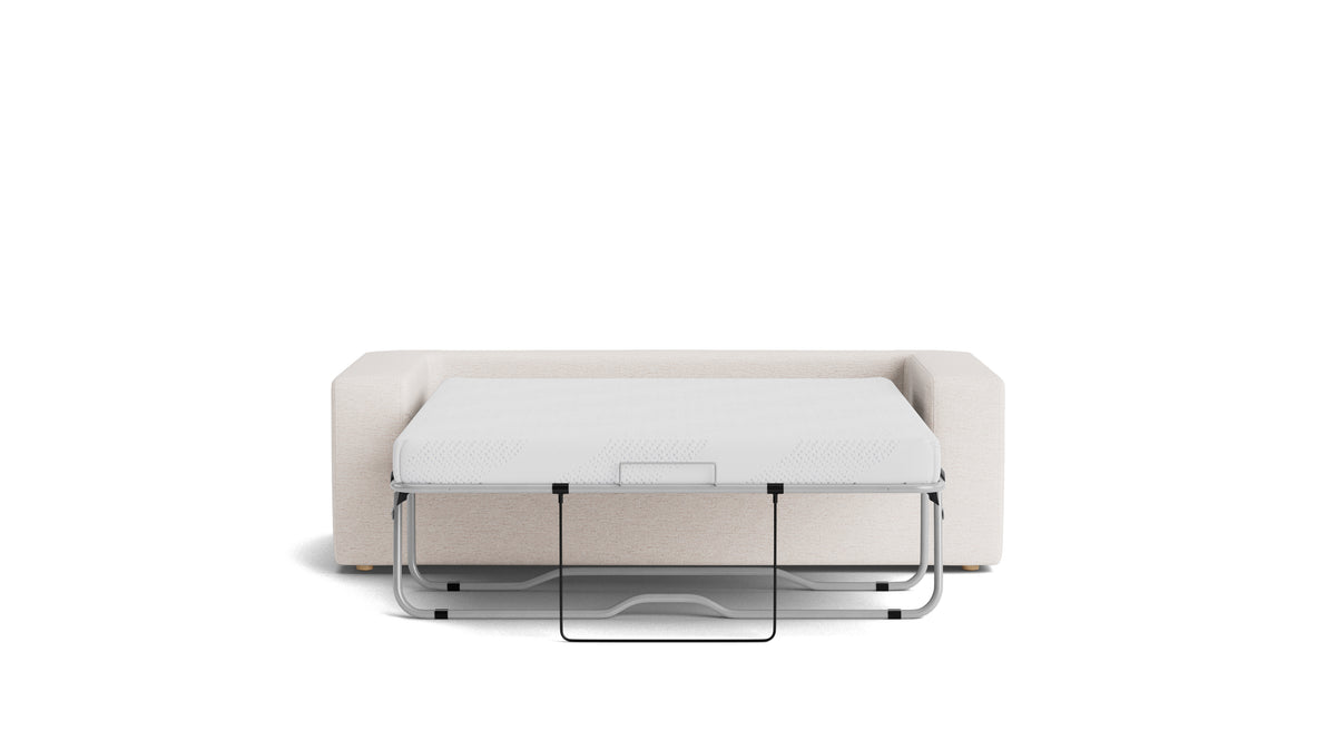 Movie Night™ Sofa Bed, Queen, Nomad Snow — alternate view