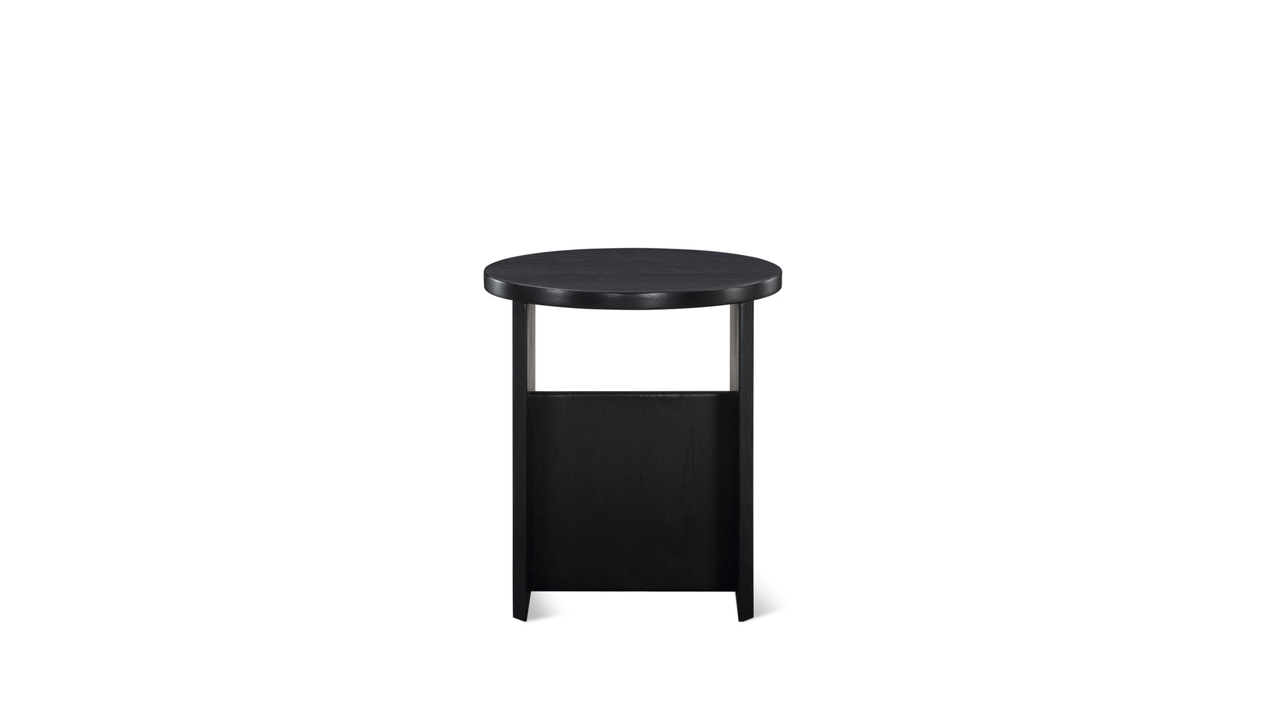 Field Stool, Black Oak