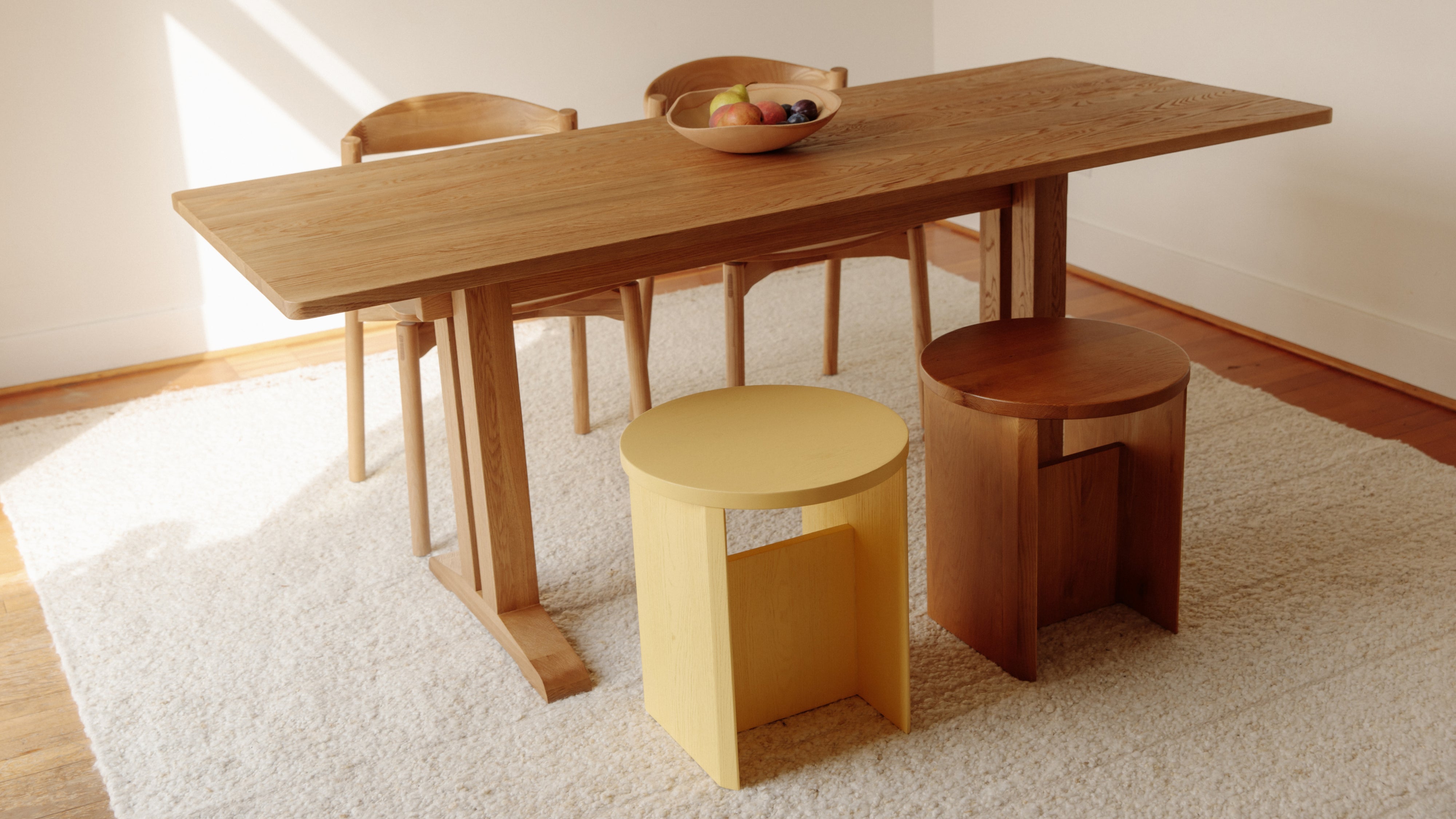 Field Stool, Limited Edition, Lemon - Sundays CompanySID-BC-001-203