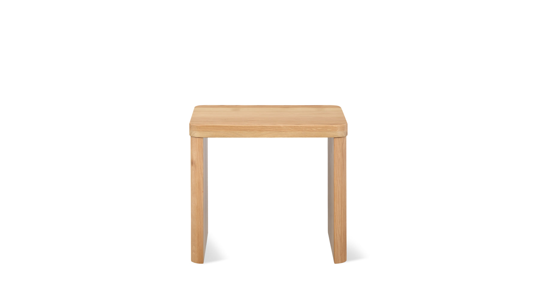 Form Side Table, White Oak - Image 3