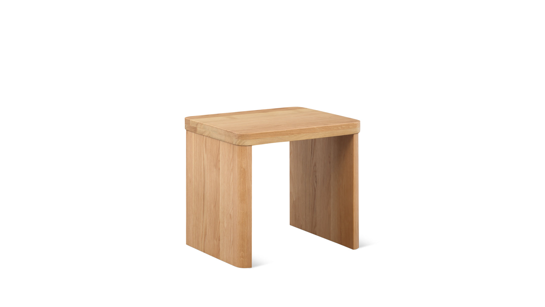 Form Side Table, White Oak - Image 1