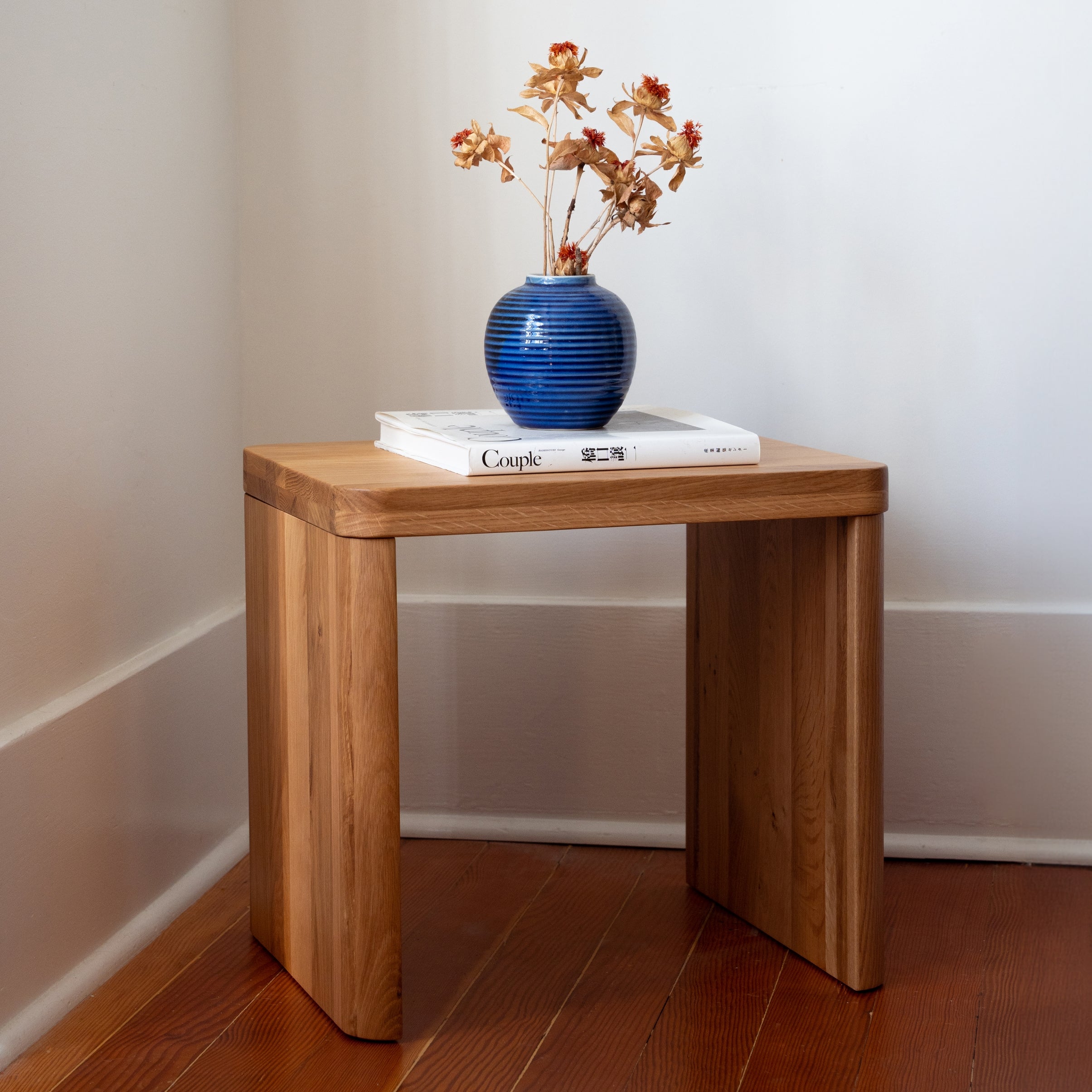 Form Side Table, White Oak - Image 9
