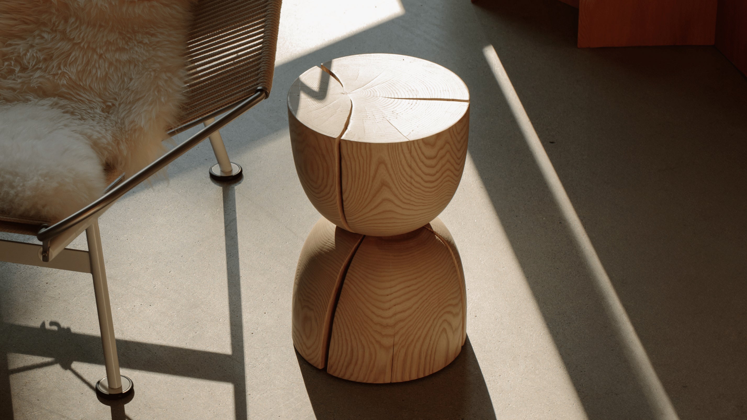 West Coast Stool, Ash