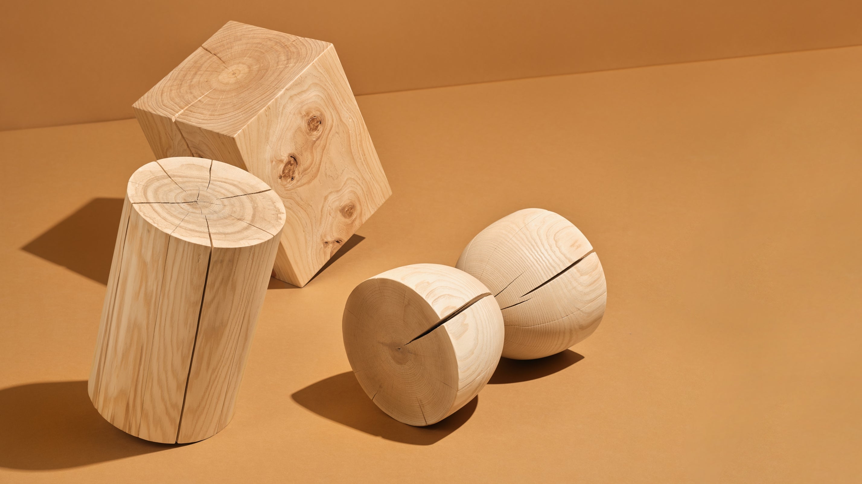 Amalfi Stool, Pine - Sundays Company