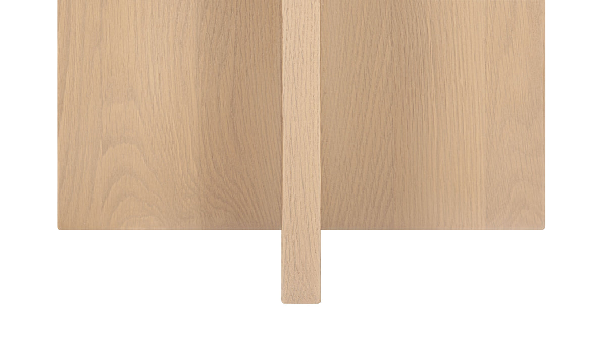 Harbour Side Table, Pale Oak