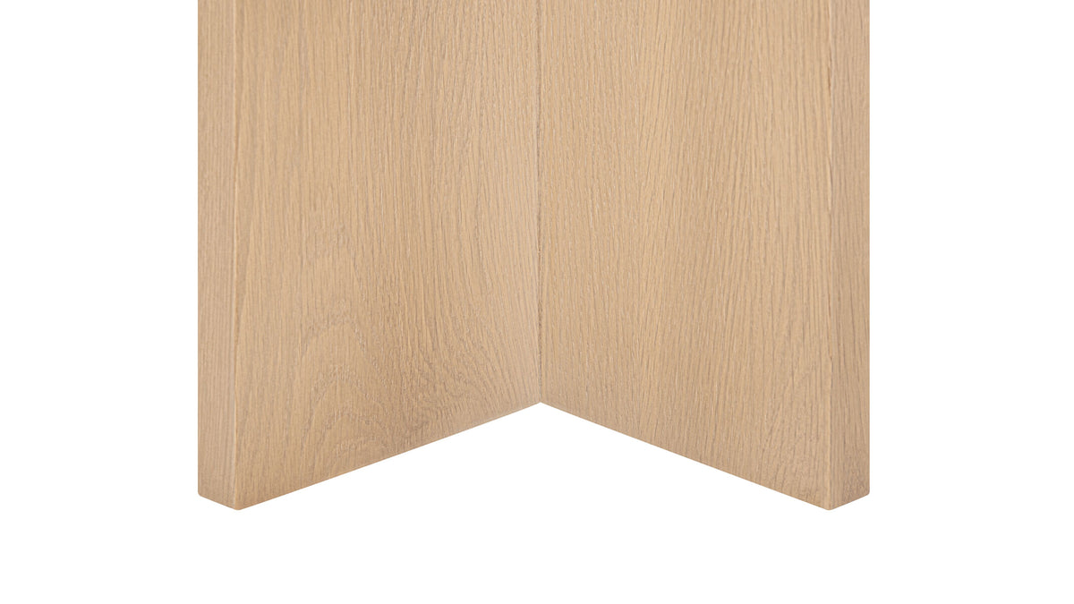 Harbour Side Table, Pale Oak