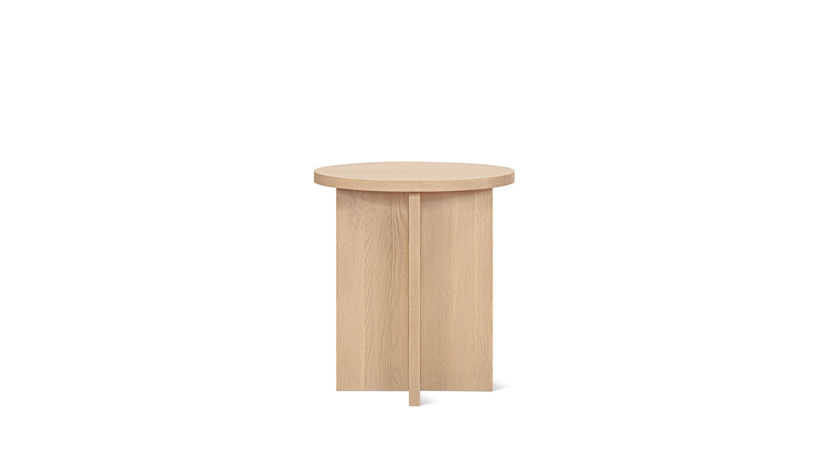 Harbour Side Table, Pale Oak