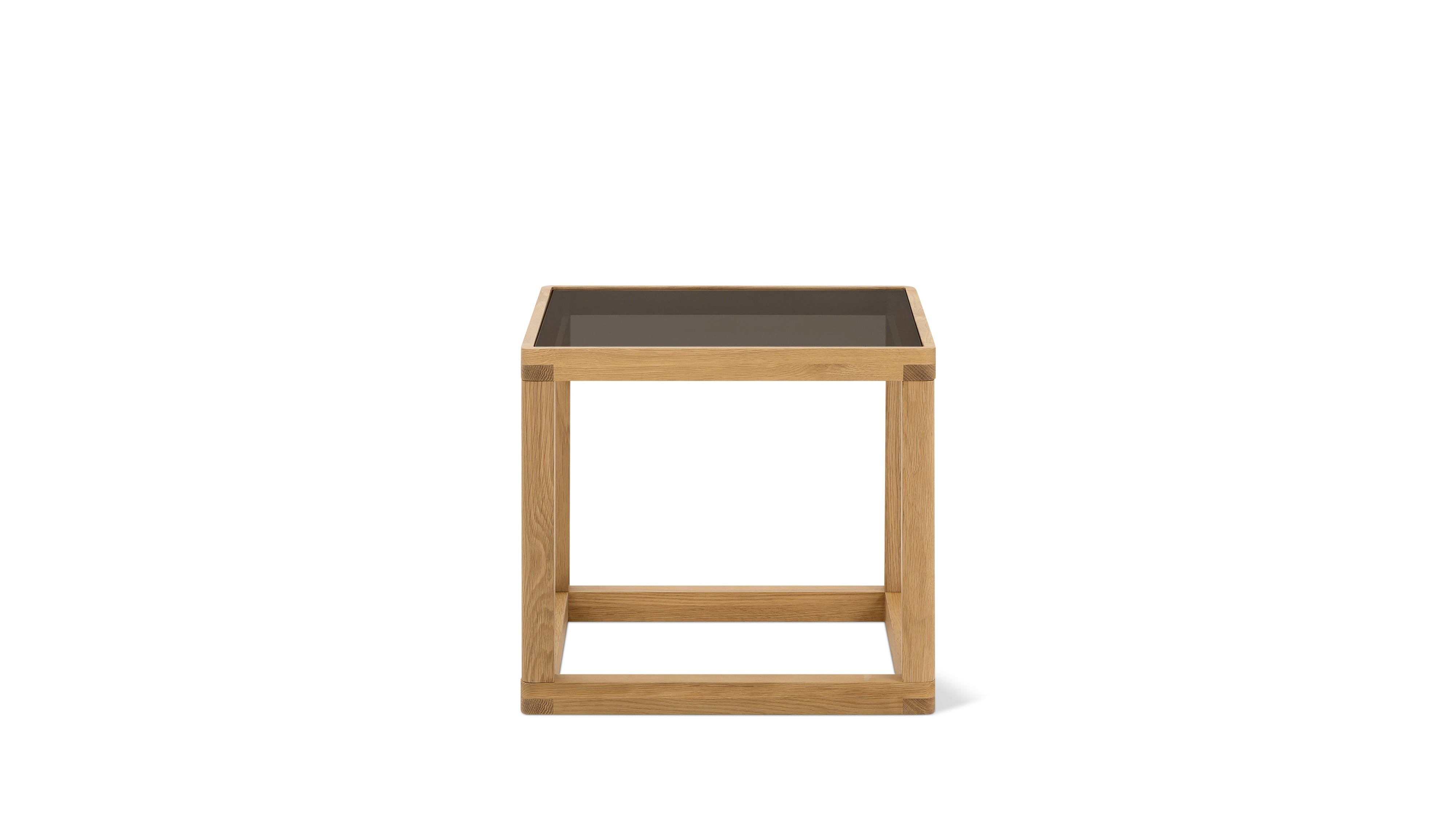 Glimpse Side Table, White Oak