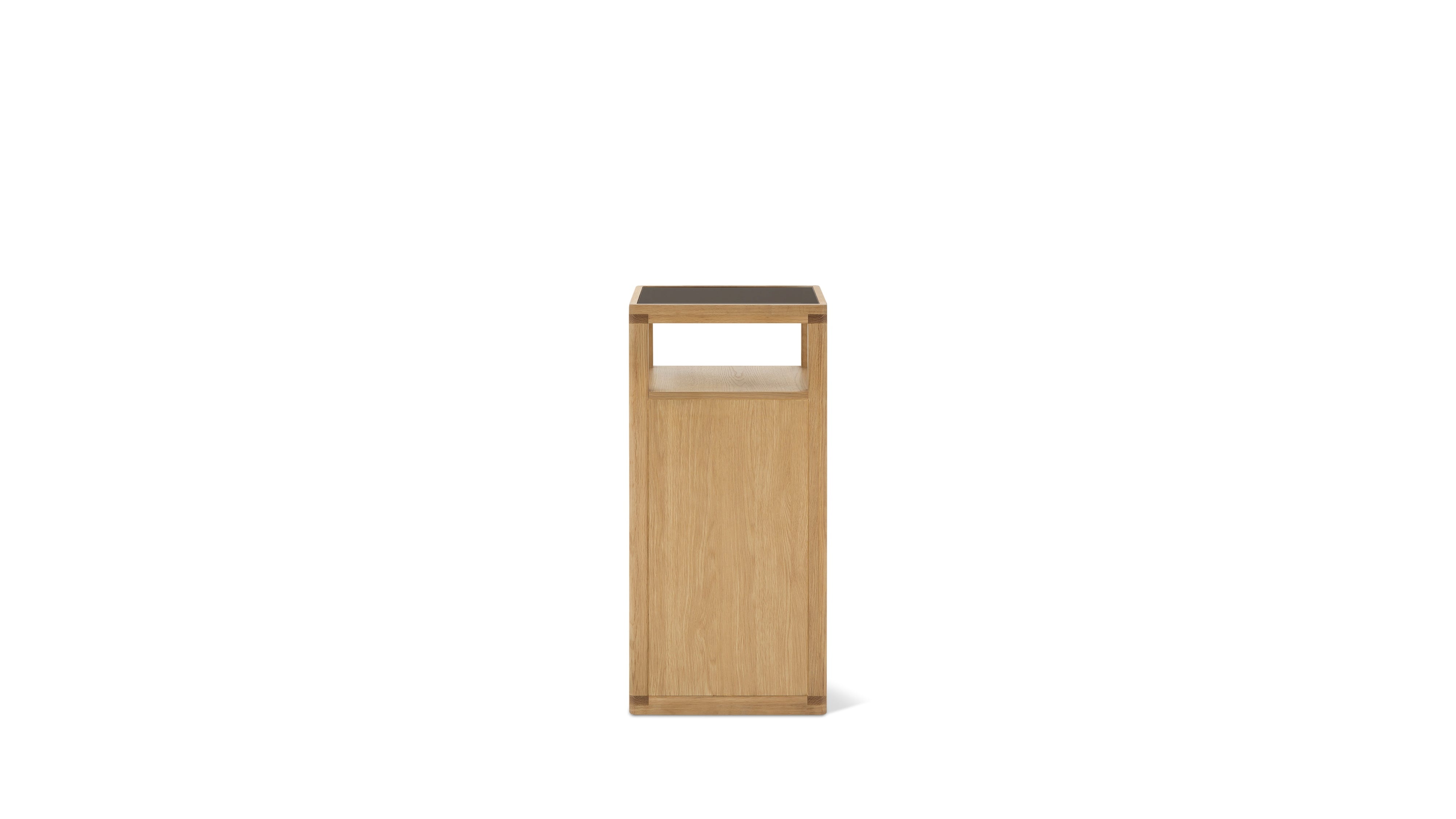 Glimpse Pedestal, White Oak
