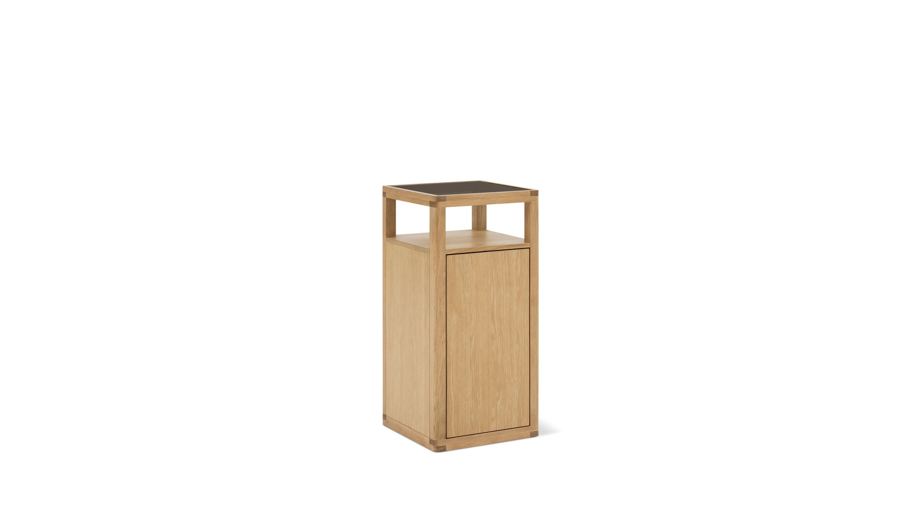 Glimpse Pedestal, White Oak_image