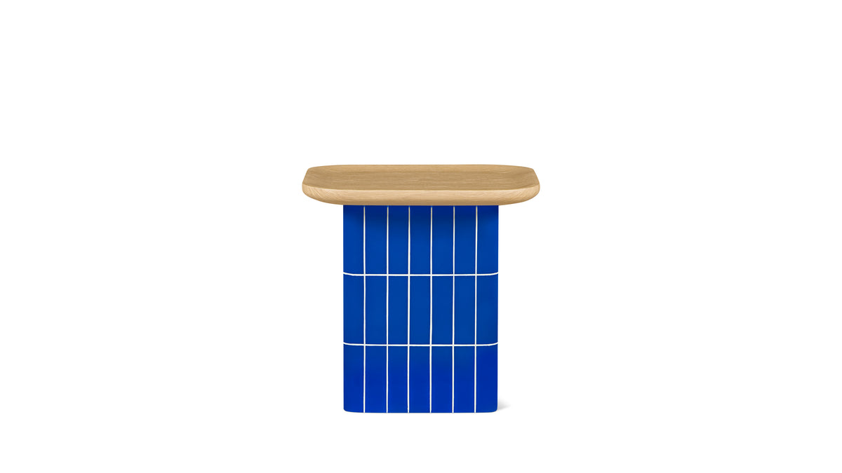 Avenue Side Table, Square, Ultramarine