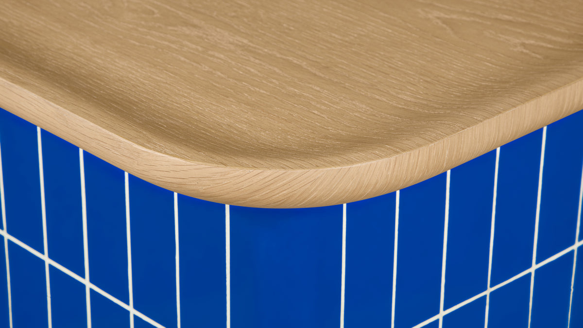 Avenue Side Table, Square, Ultramarine
