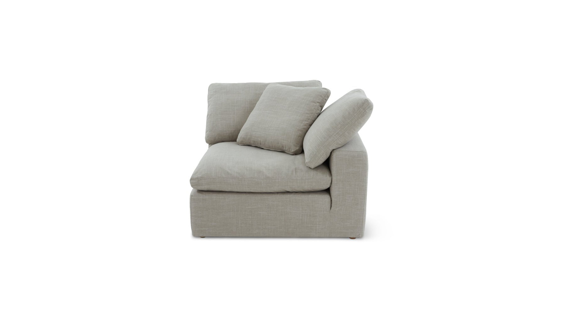 Slipcover - Movie Night™ Corner Chair, Large, Light Pebble (Left or Right)