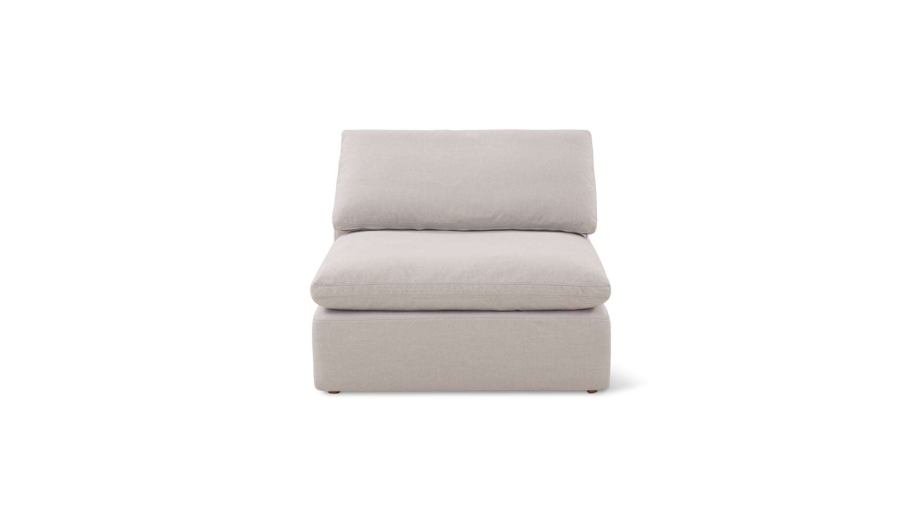 Slipcover - Movie Night™ Armless Chair, Standard, Clay