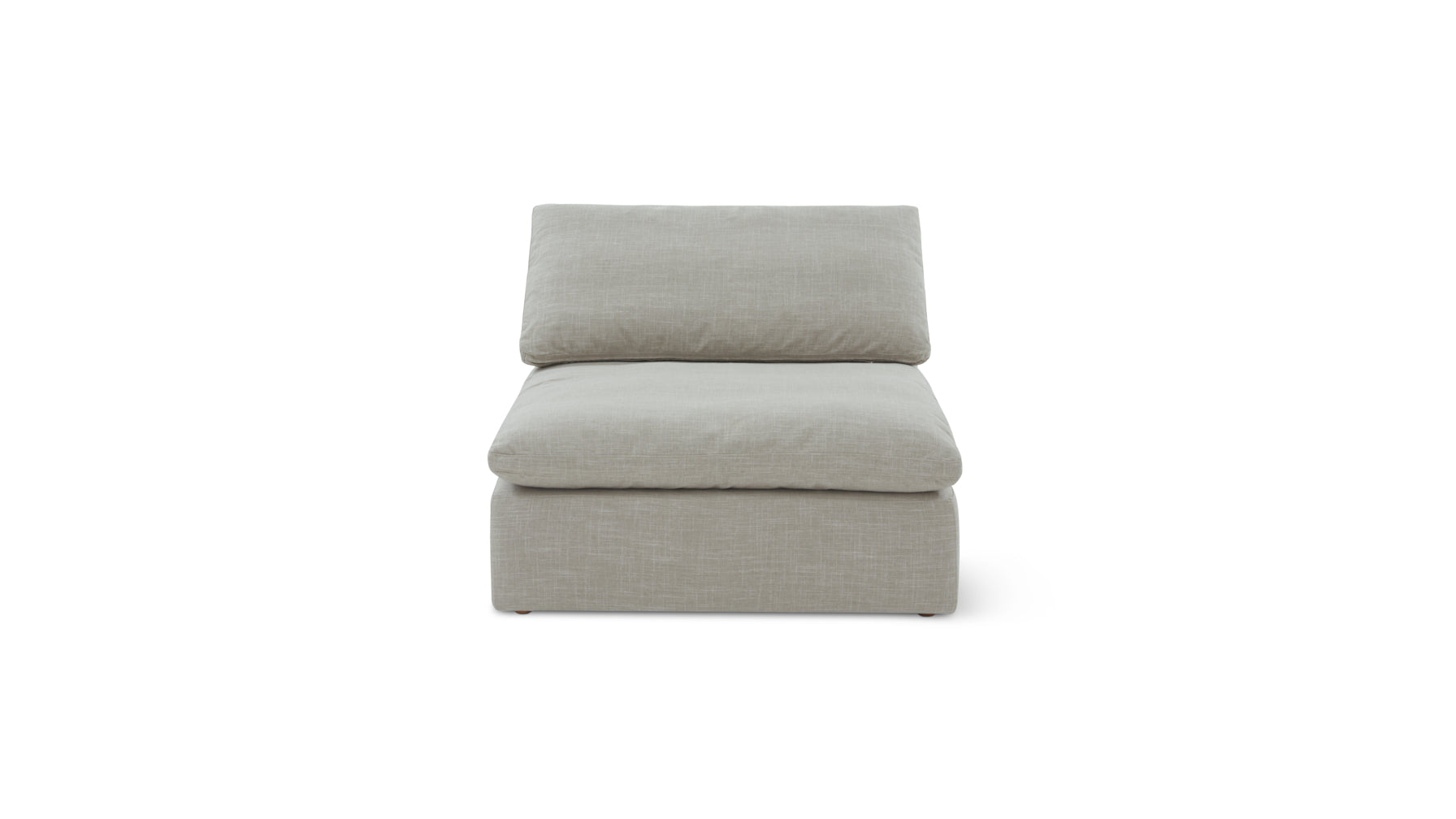 Slipcover - Movie Night™ Armless Chair, Standard, Light Pebble