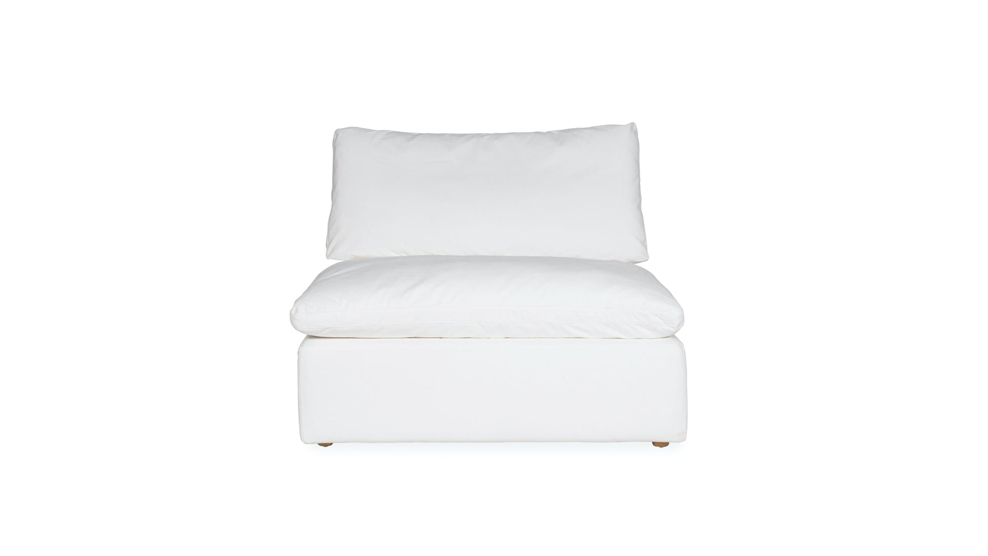 Slipcover - Movie Night™ Armless Chair, Standard, Brie