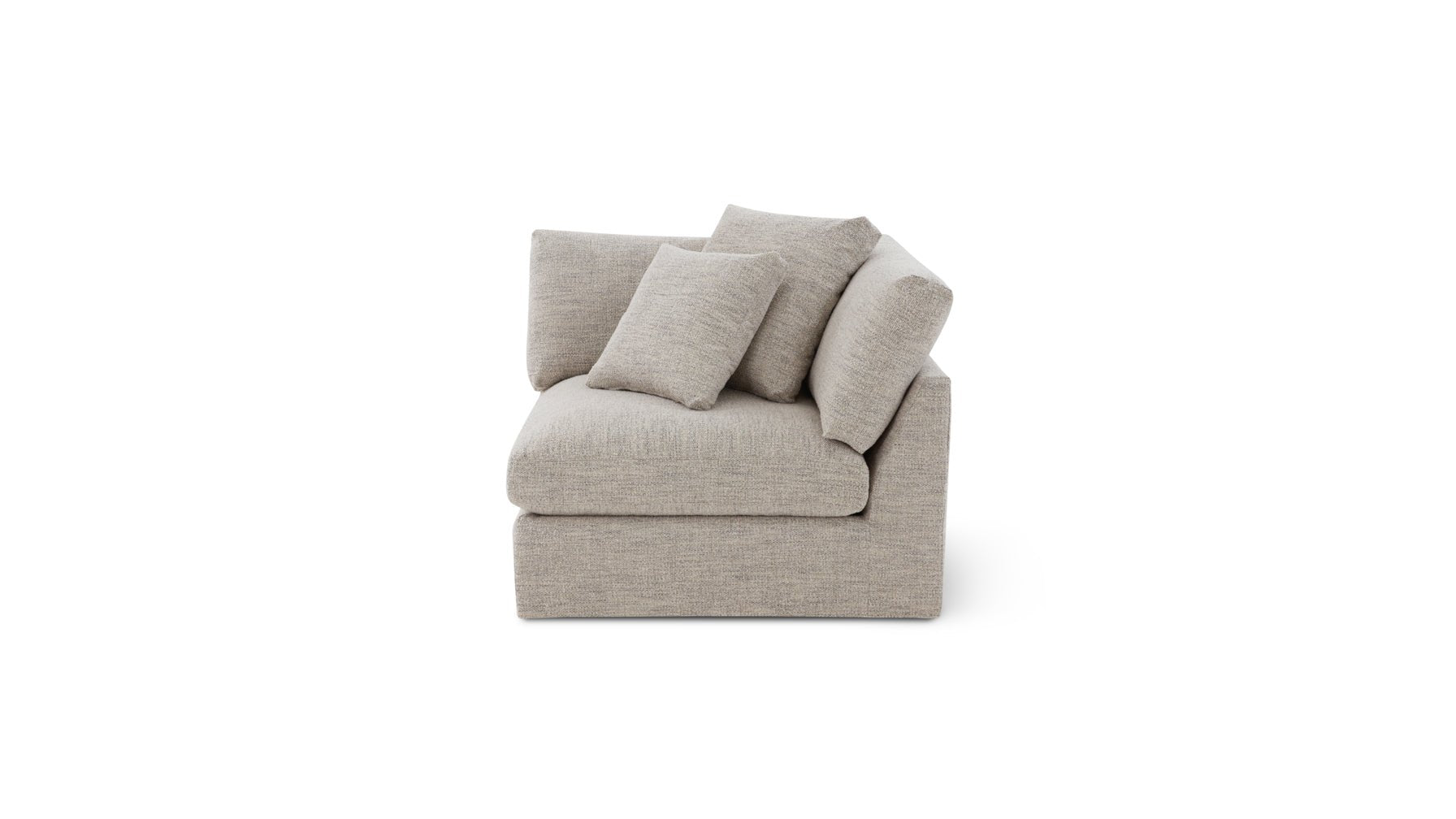 Slipcover - Get Together™ Corner Chair, Large, Oatmeal (Left Or Right)