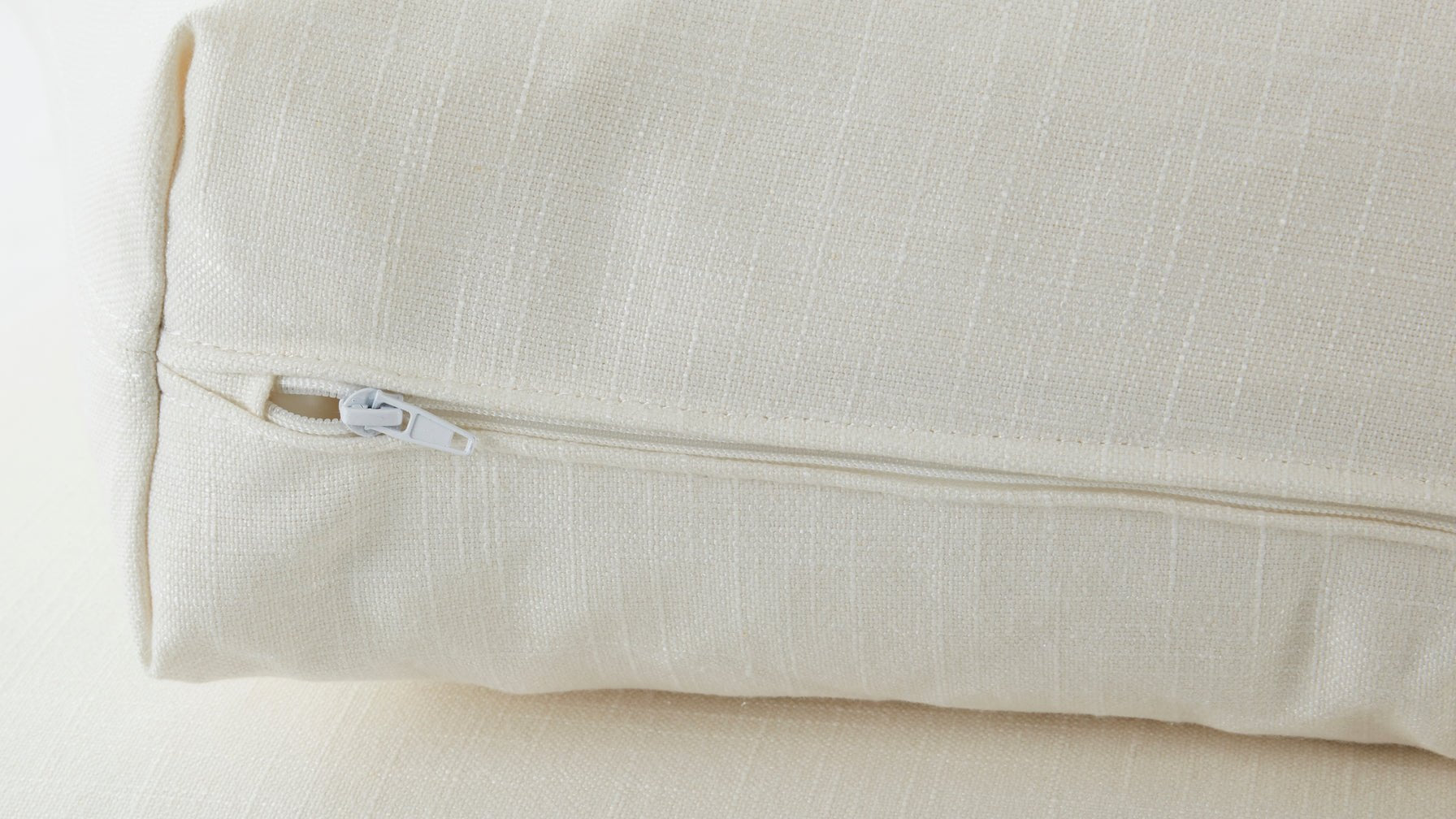 Slipcover - Get Together™ Armless Chair, Standard, Cream Linen
