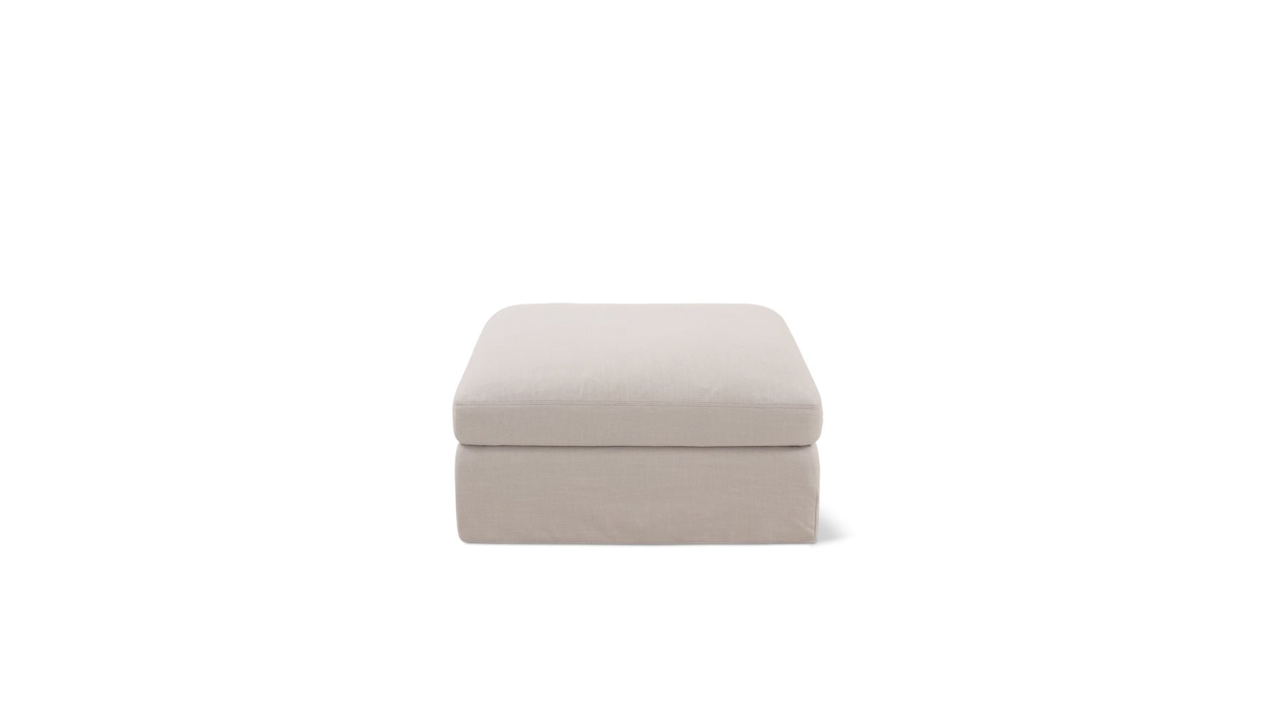 Slipcover - Get Together™ Ottoman, Standard, Clay