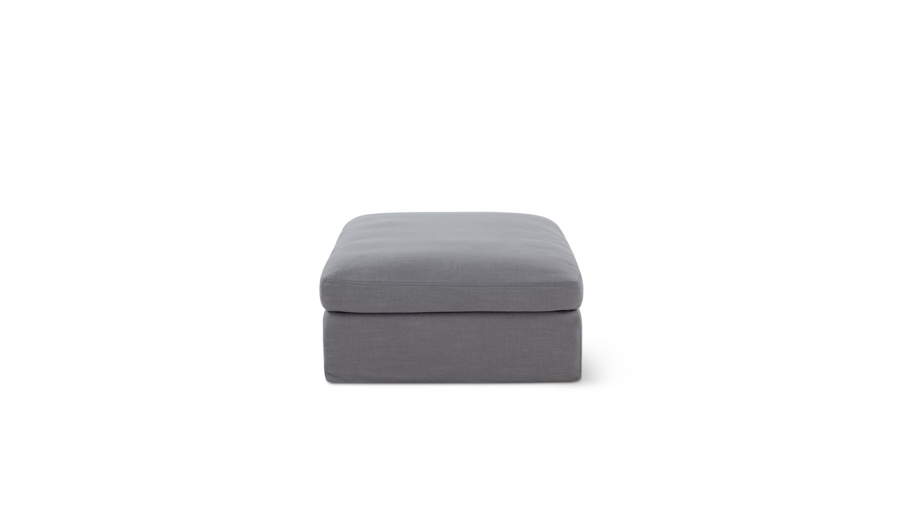 Slipcover - Get Together™ Ottoman, Standard, Moonlight