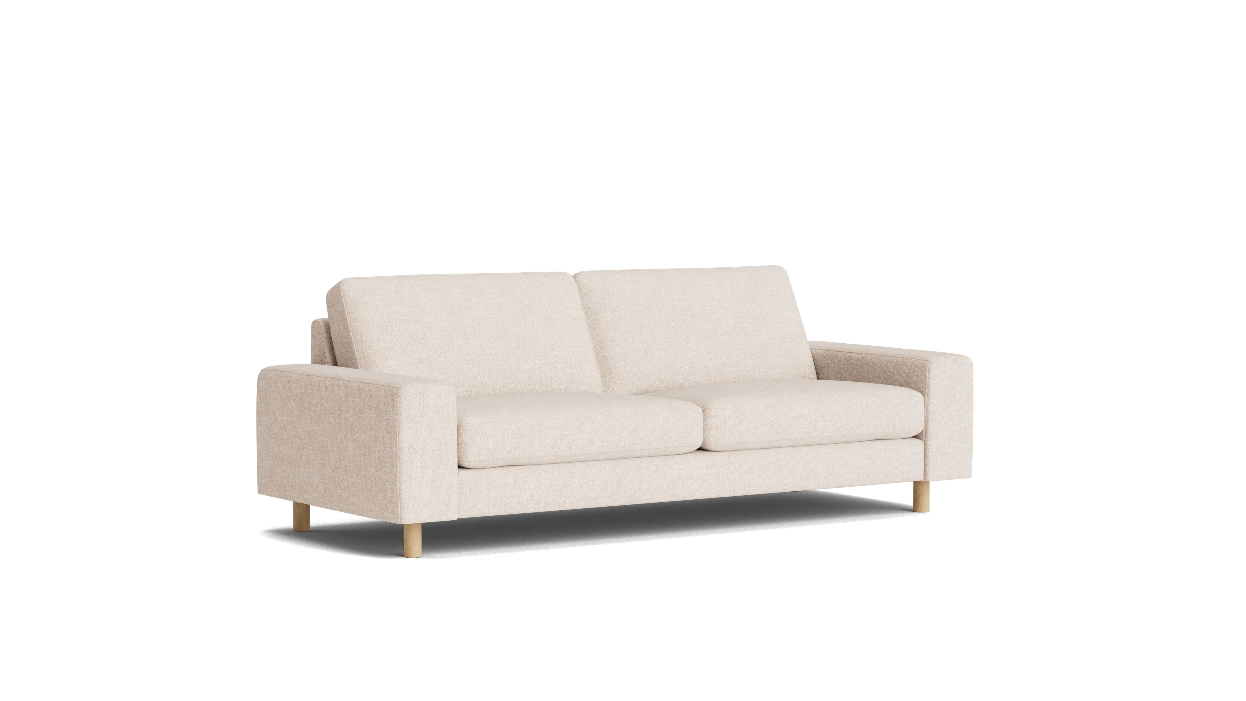 Right At Home Sofa, 2.5 Seater, Sunbeam