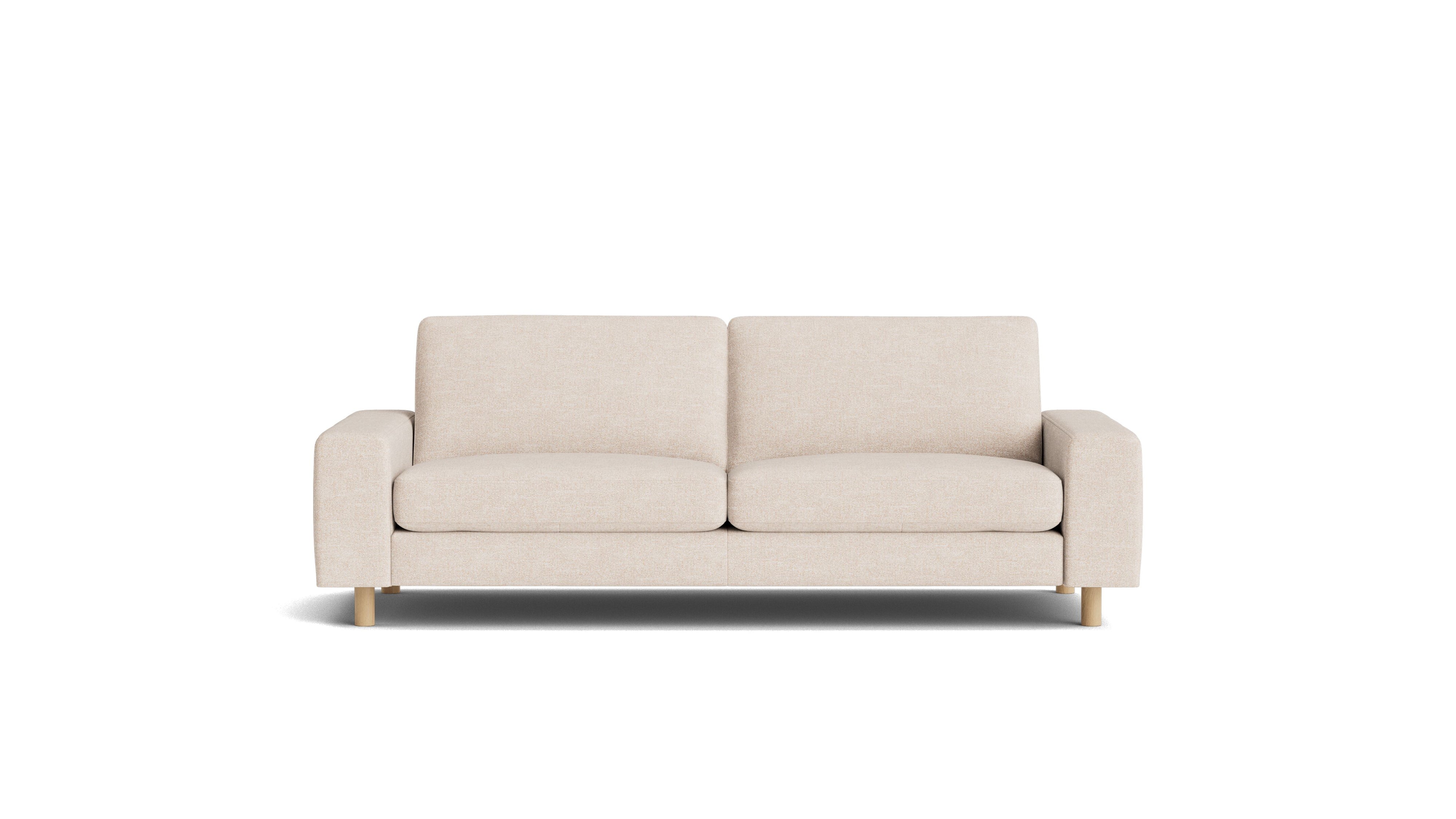 Right At Home Sofa, 2.5 Seater, Sunbeam